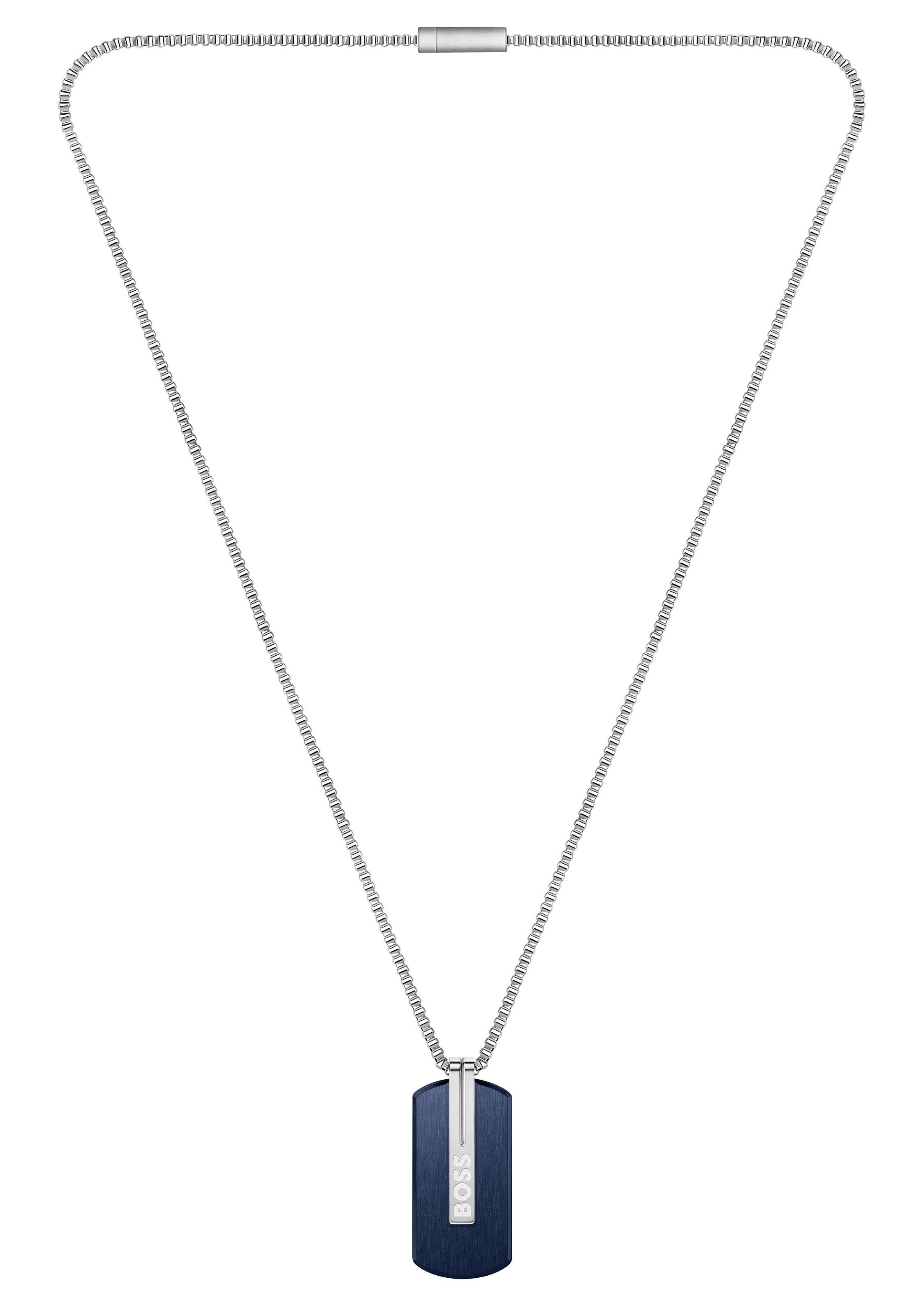 BOSS Kette mit Anhänger Schmuck Edelsta...