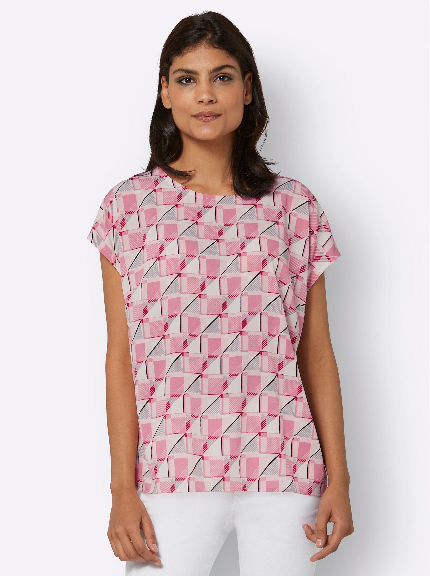 Sieh an! Klassische Bluse Schlupfbluse . günstig online kaufen