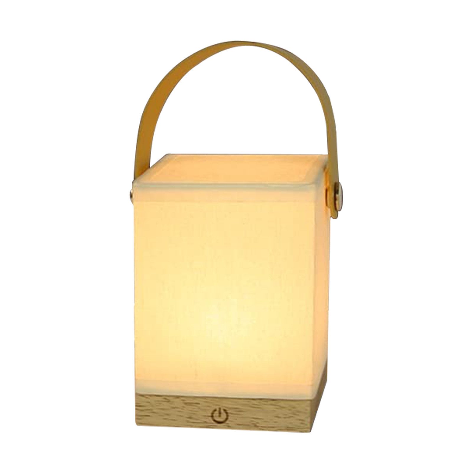 ZMH LED Tischleuchte Nachttischlampe Touch LED Dimmbar Kabellos mit USB Batteriebetrieben, LED fest integriert, Warmweiß