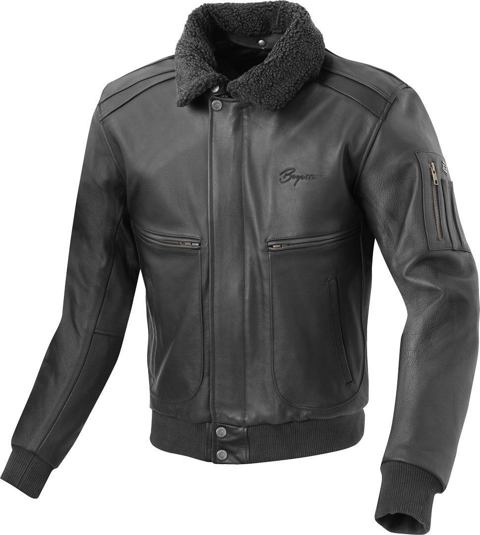Motorradjacke Aviator Motorrad Lederjacke