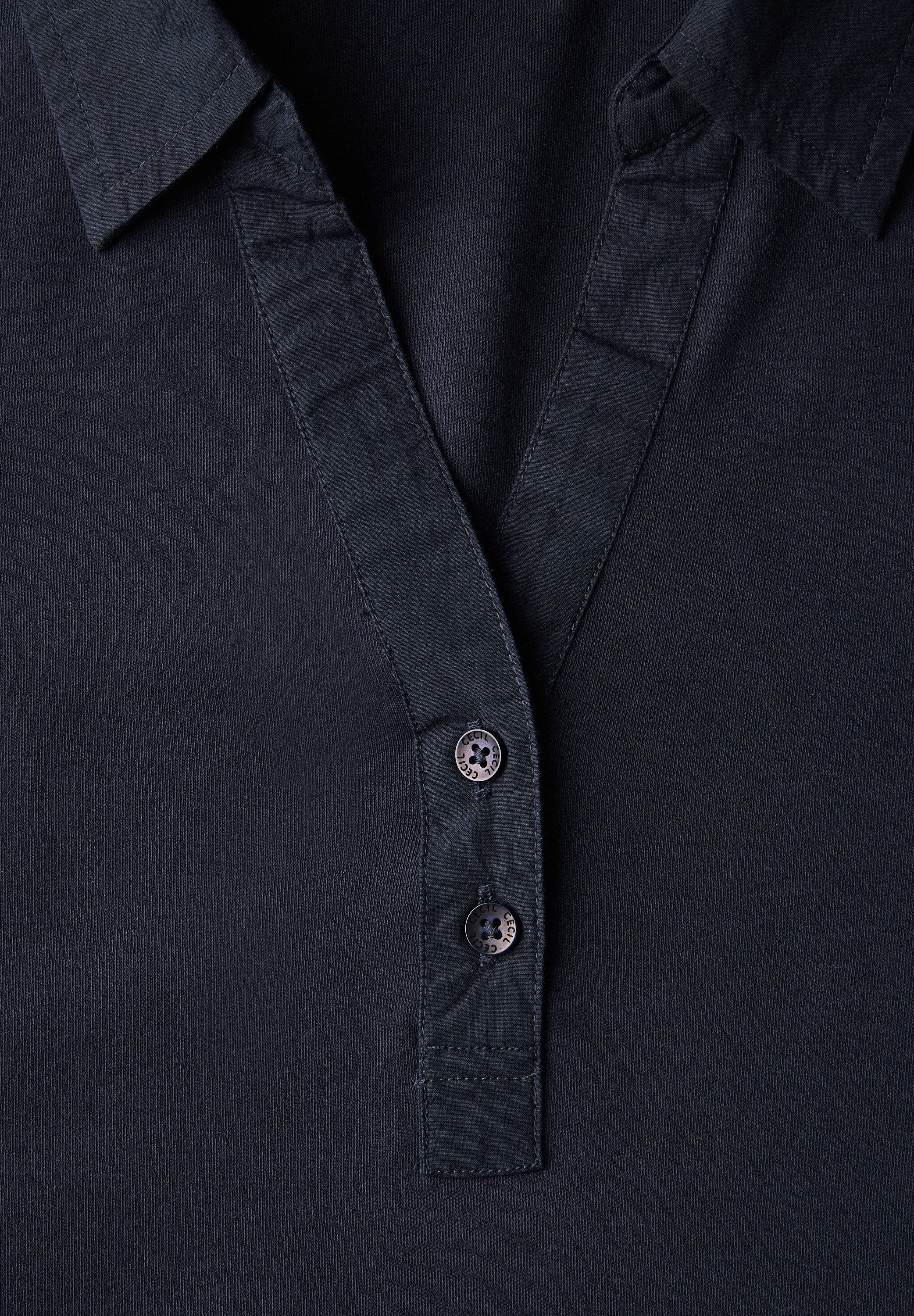 CECIL Poloshirt aus reiner Baumwolle