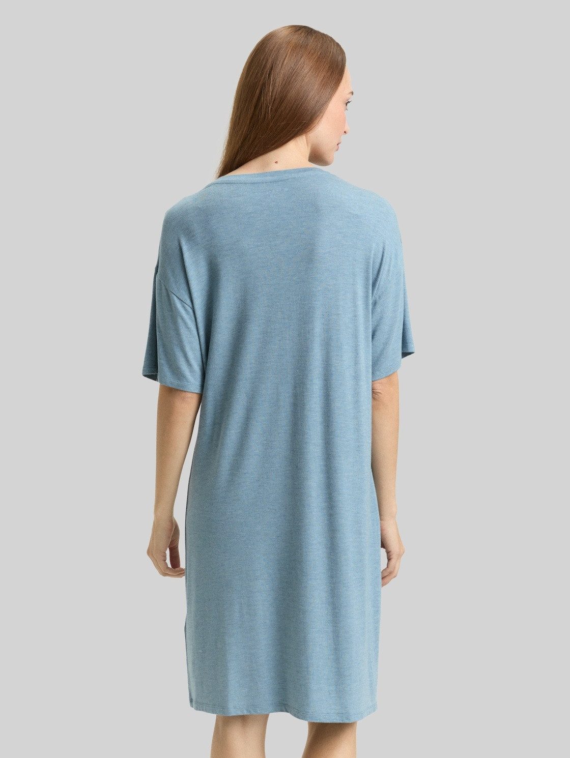 TOM TAILOR Pyjama Bodywear (1 tlg) Nachthemd in Melange-Optik
