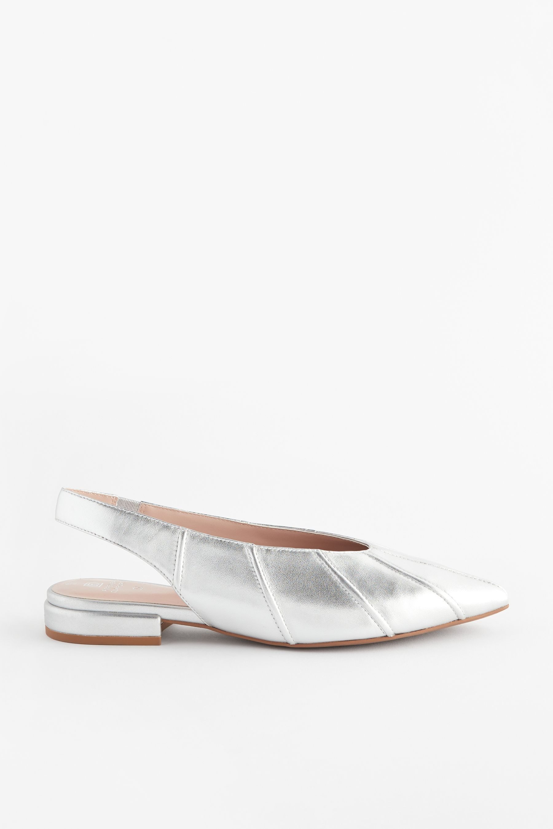 Forever Comfort® Lederschuhe mit Fersenriemen Slingpumps