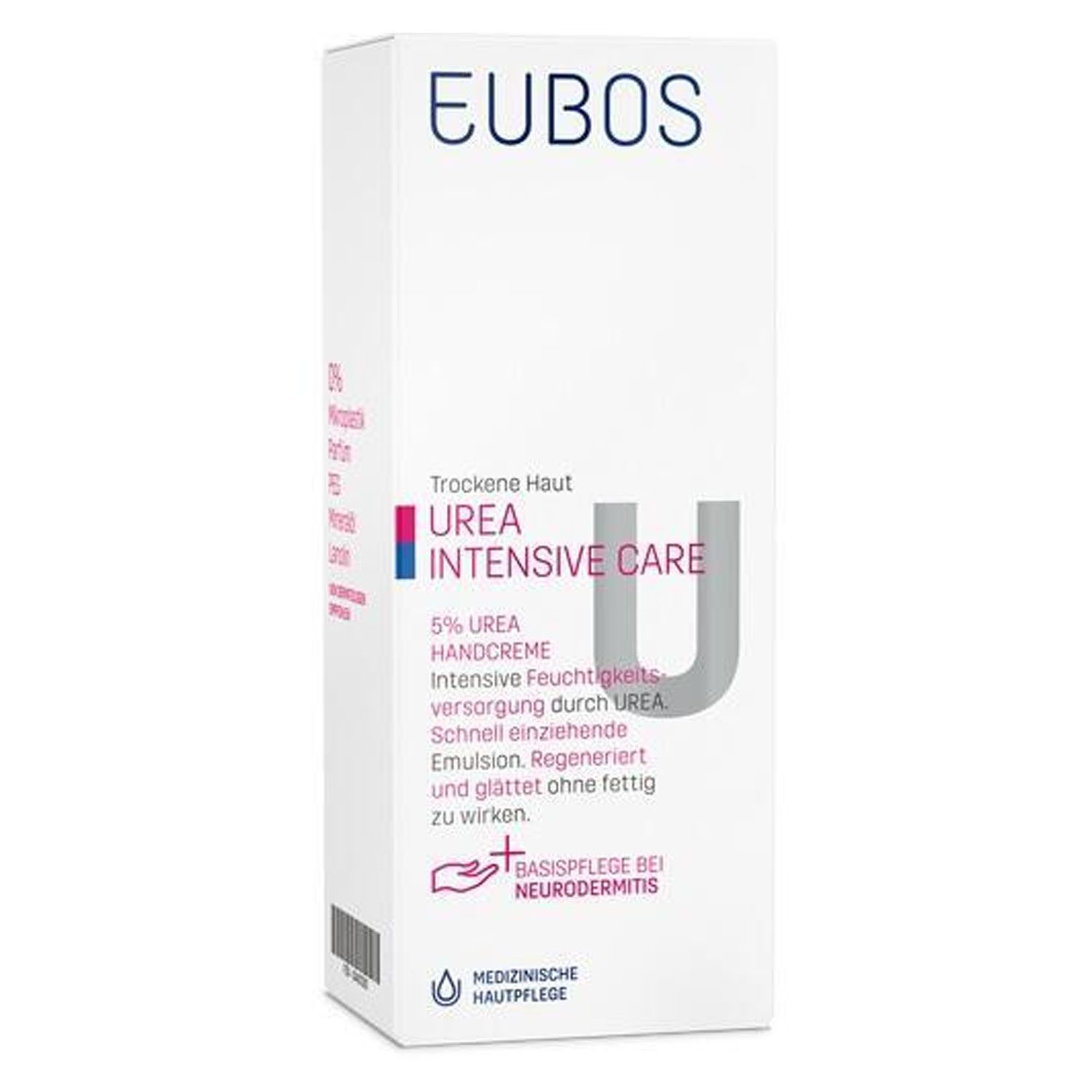 Dr.Hobein (Nachf) GmbH Handcreme EUBOS TROCKENE Haut Urea 5% Handcreme, 75 ml
