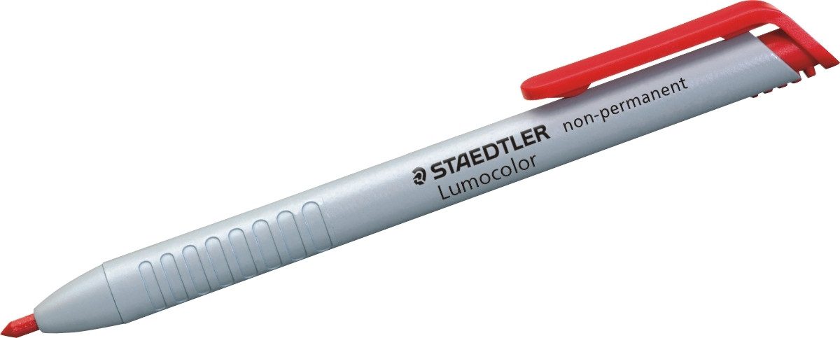 STAEDTLER Buntstift Trockenmarker omnichrom nonpermanent rot
