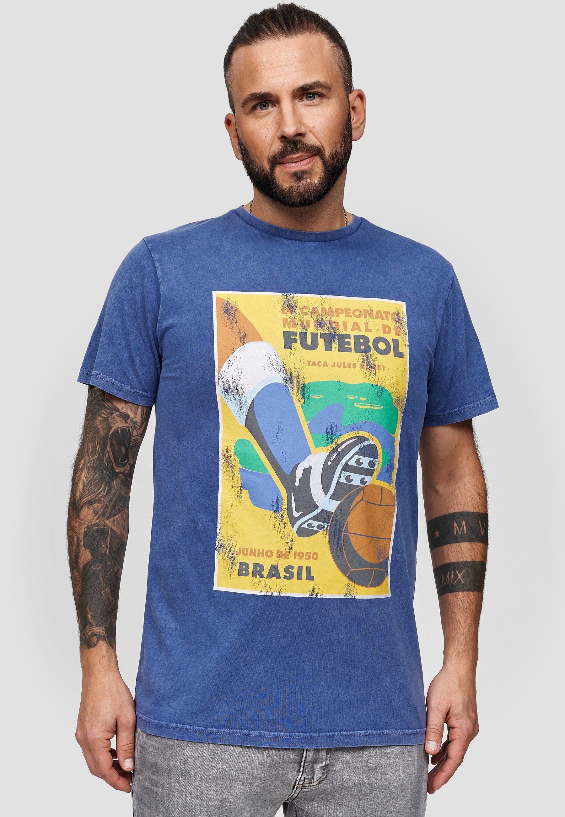 Recovered T-Shirt FIFA World Cup 1950 GOTS zertifizierte Bio-Baumwolle