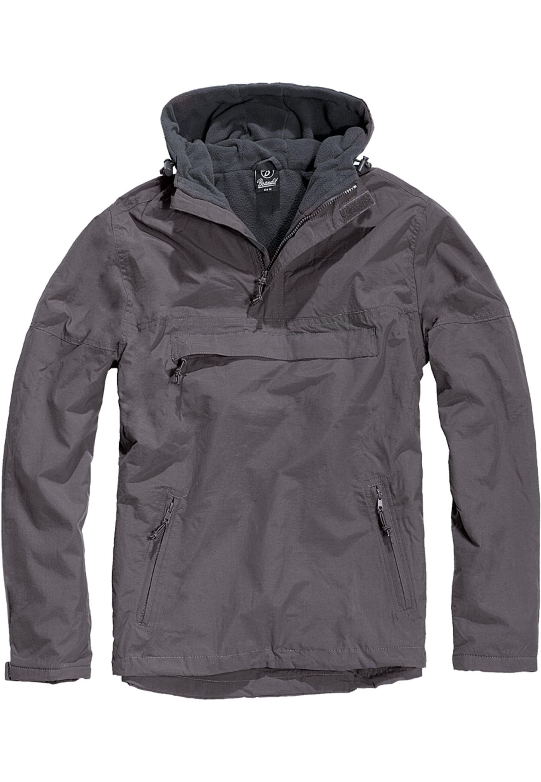 Anorak Brandit Herren Fleece Pull Over Windbreaker
