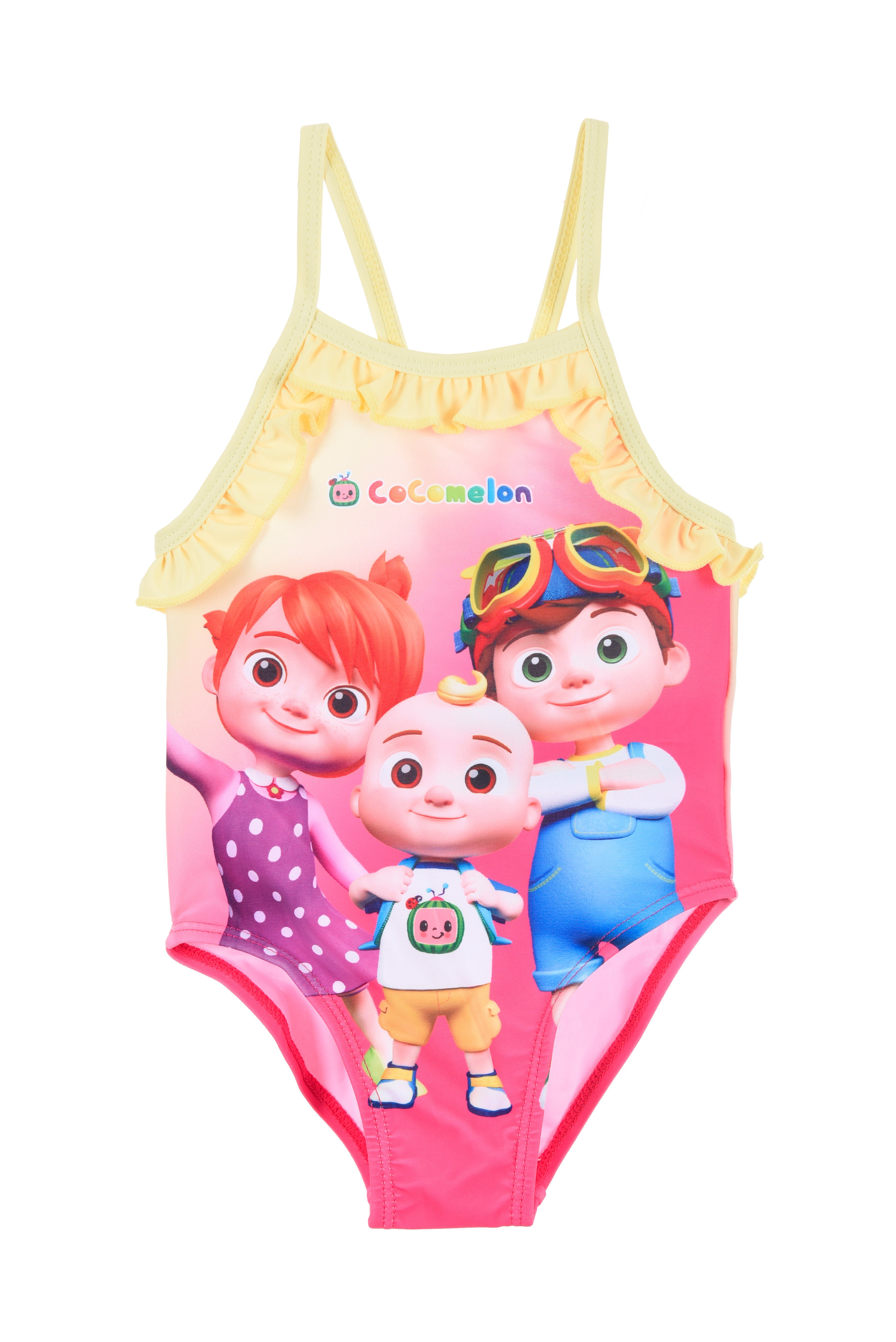 COCOMELON Badeanzug Cocomelon Baby Kinder Mädchen Badeanzug Bademode Gr. 74 bis 104