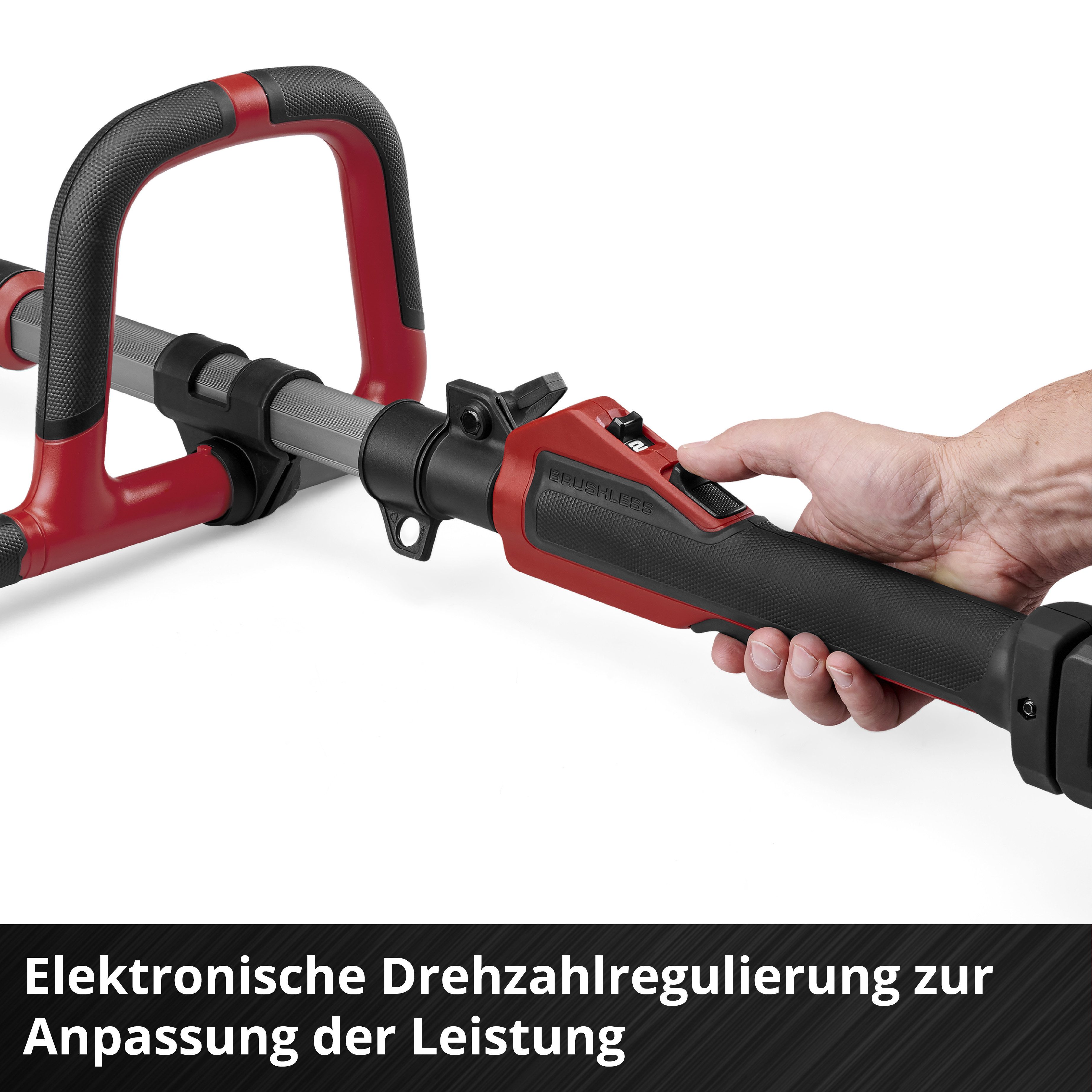 Einhell Akku-Motorsense GP-BC 36/430 Li P BL-Solo, 25,5 cm Arbeitsbreite Messer, 43 cm Arbeitsbreite Faden, ohne Akku und Ladegerät – Bild 4 von 5