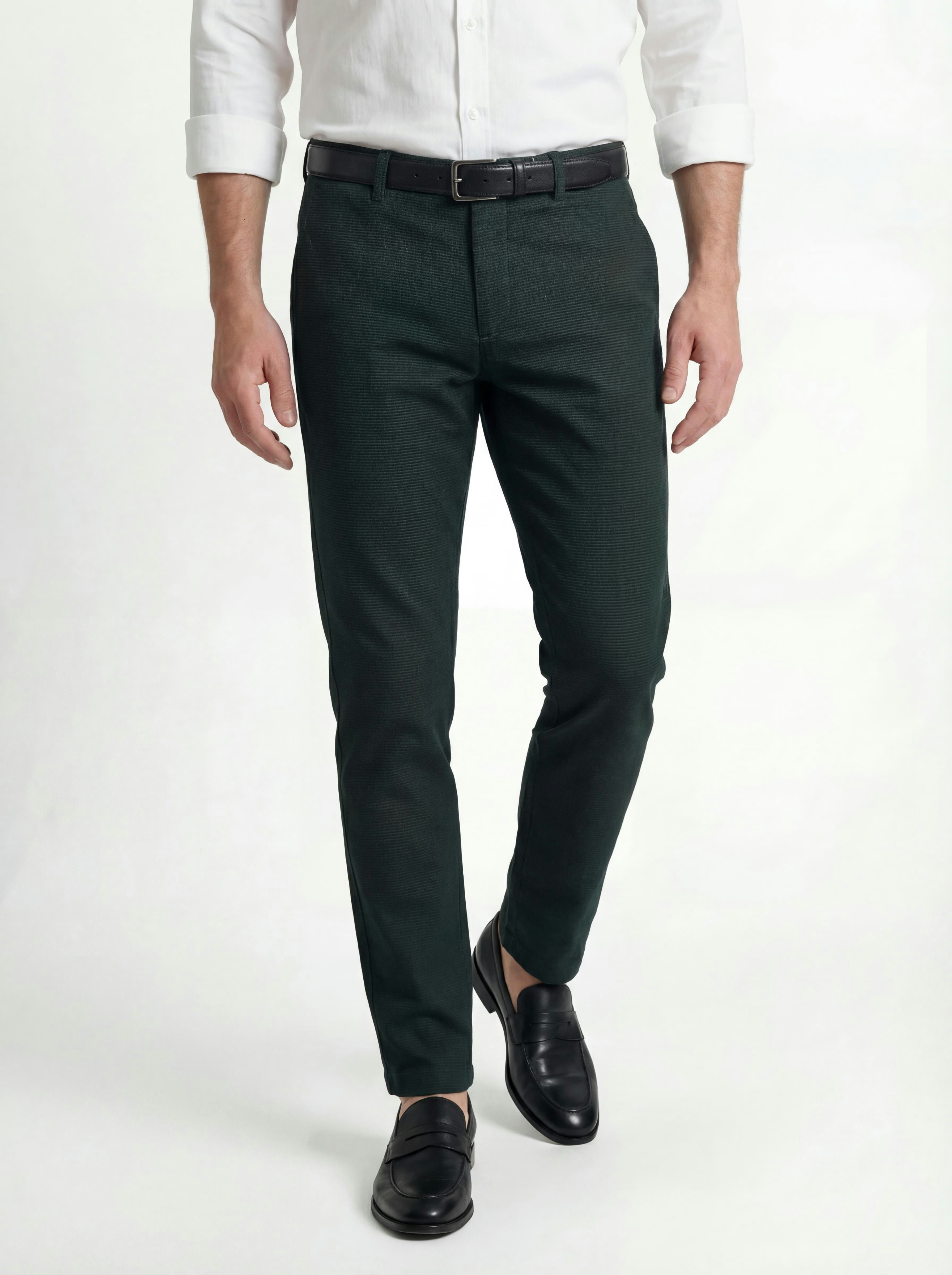 Hiltl Chinos Taura Chino Hose Herren Slim Fit Summer Popeline, marineblau, 27 leichte atmungsaktive Sommerhose aus Baumwolle mit Lyocell und Stretch