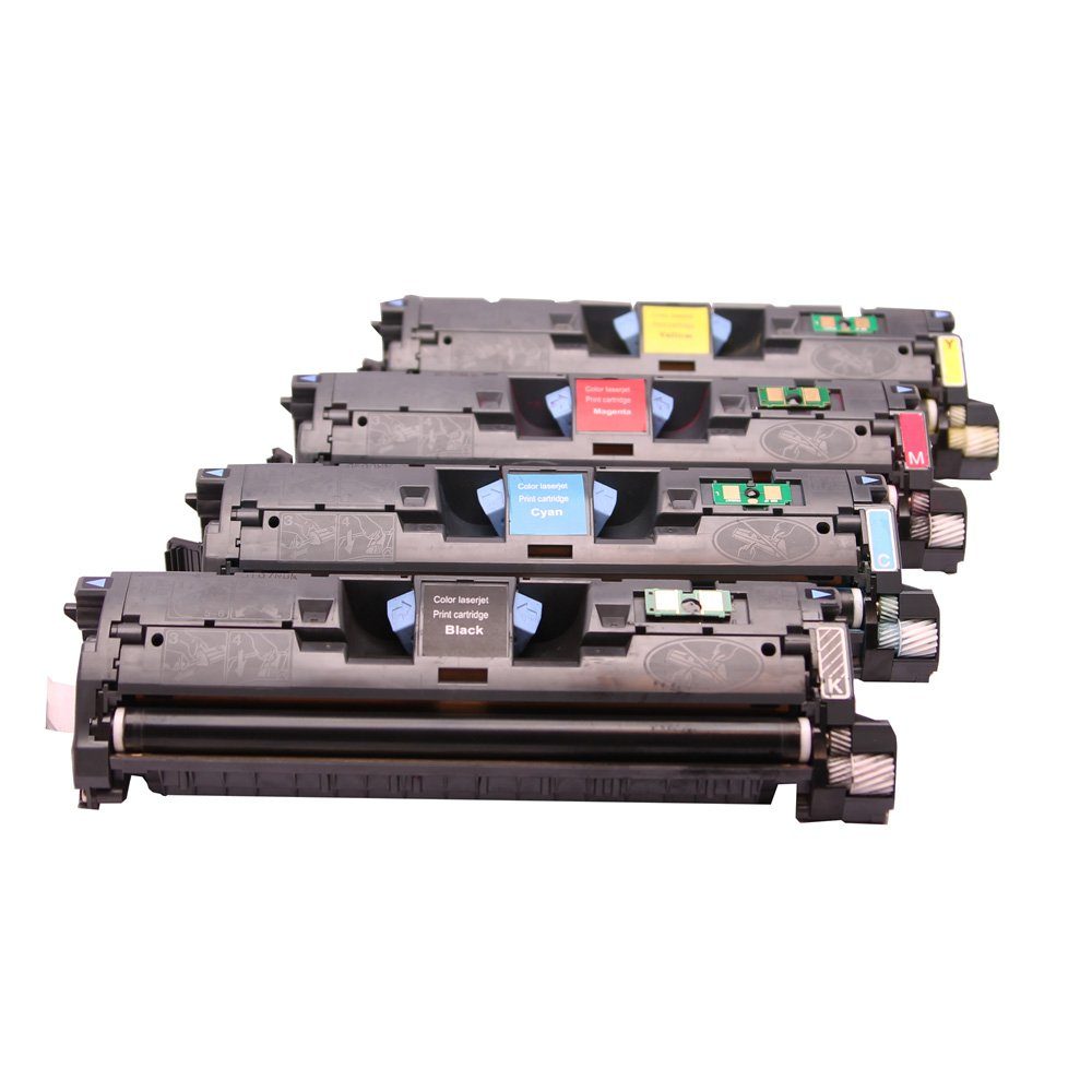 ABC Tonerkartusche, Kompatibles Set für 701Y 701C 701M I-Sensys 701 701K Canon Toner 4x