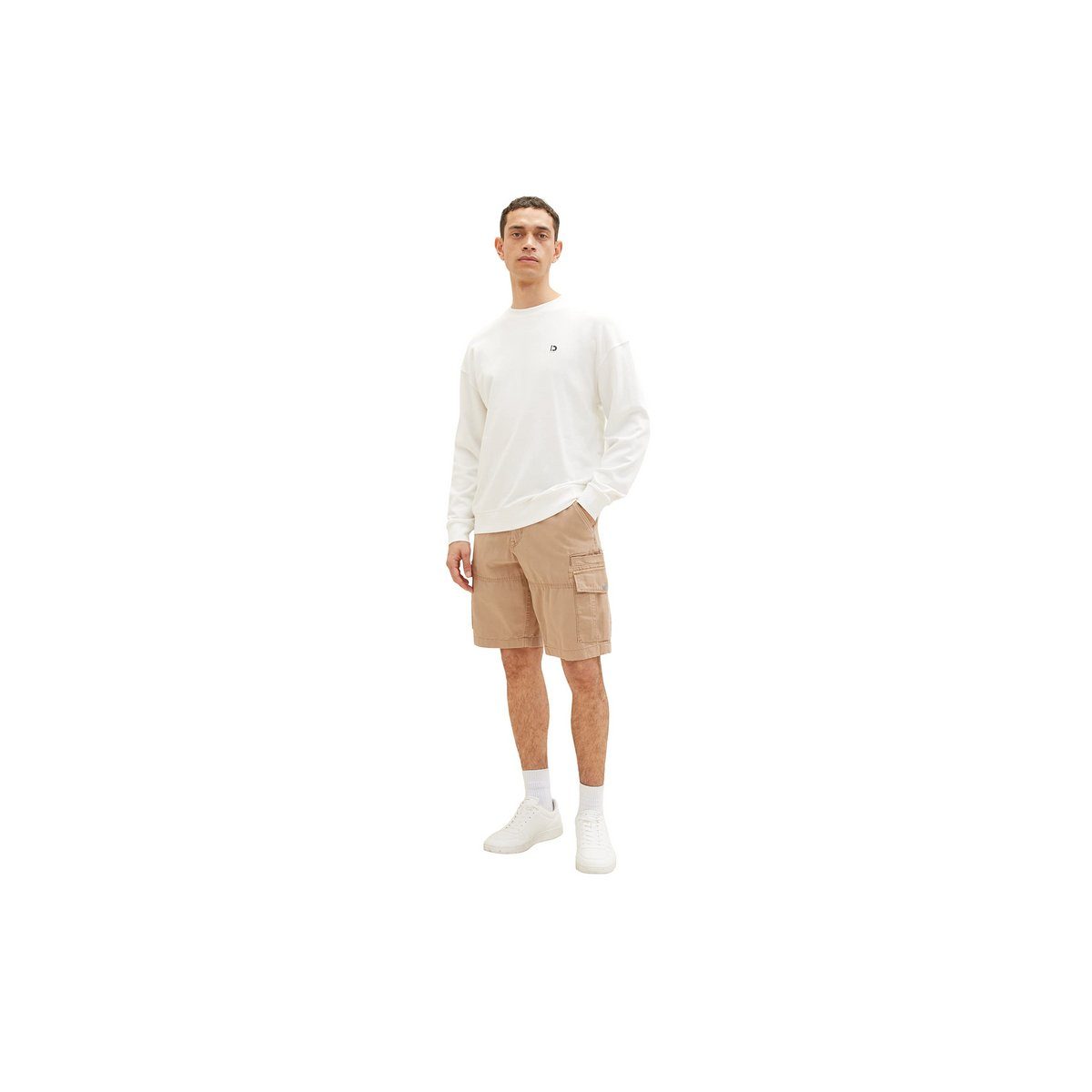 desert (1-tlg., fawn Angabe) Cargoshorts TOM TAILOR regular grün keine