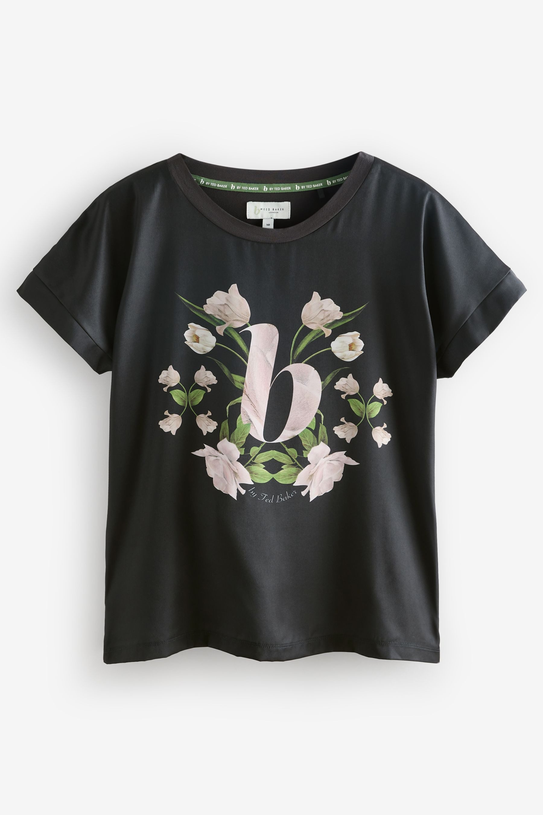 B by Ted Baker Pyjama B by Ted Baker Jersey-Schlafanzug aus Satin (2 tlg) günstig online kaufen