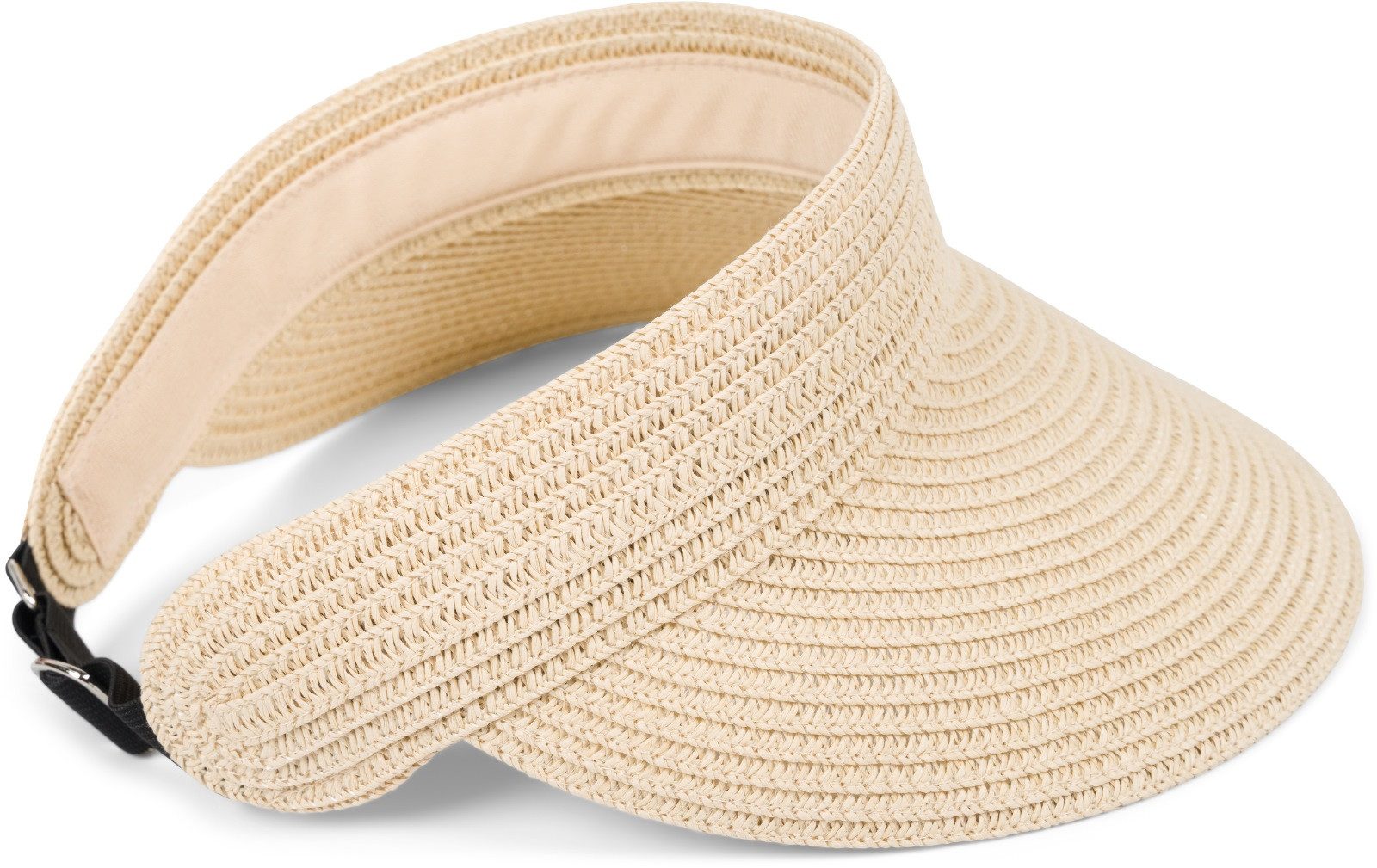 Visor Papierstroh Visor Cap Einfarbig