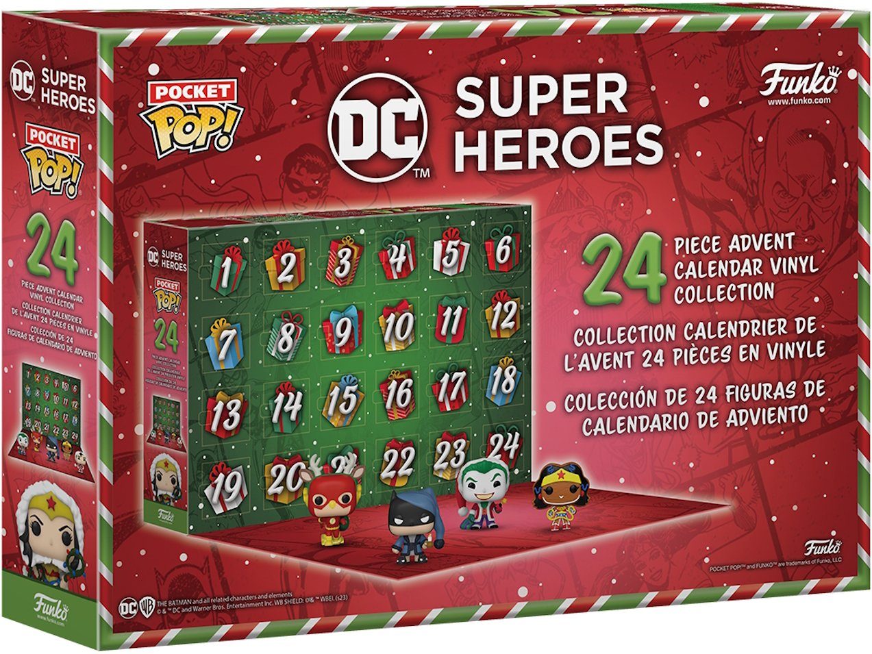 Funko Spielfigur DC Super Heroes Kalender Holiday Adventskalender
