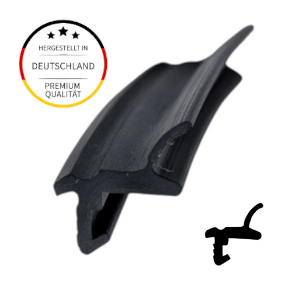 Profildichtungsband Dachfenster Dichtung I 5m I Farbe Schwarz
