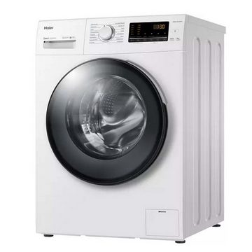 Haier Waschmaschine HW80-BP1439N, 8 kg, 1400 U/min, Mengenautomatik, EEK A, Kindersicherung, Inverter Motor