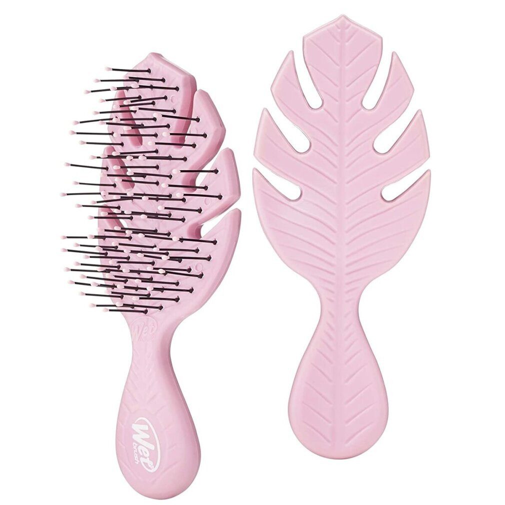 The Wet Brush Haarbürste Nassbürste Go Green Mini Detangler Haarbürste Rosa