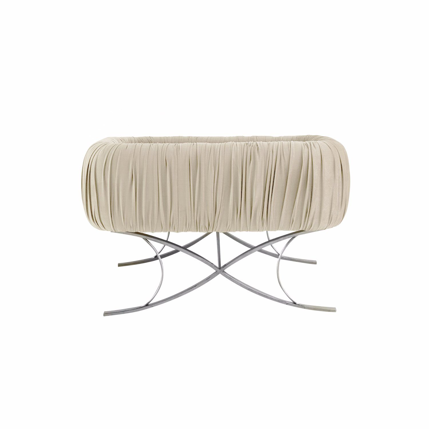 Jabari Babybett Celestina, Babywiege, Babybett 60x100cm I Gestellformen:X-Form I U-Form, Handmade in Germany