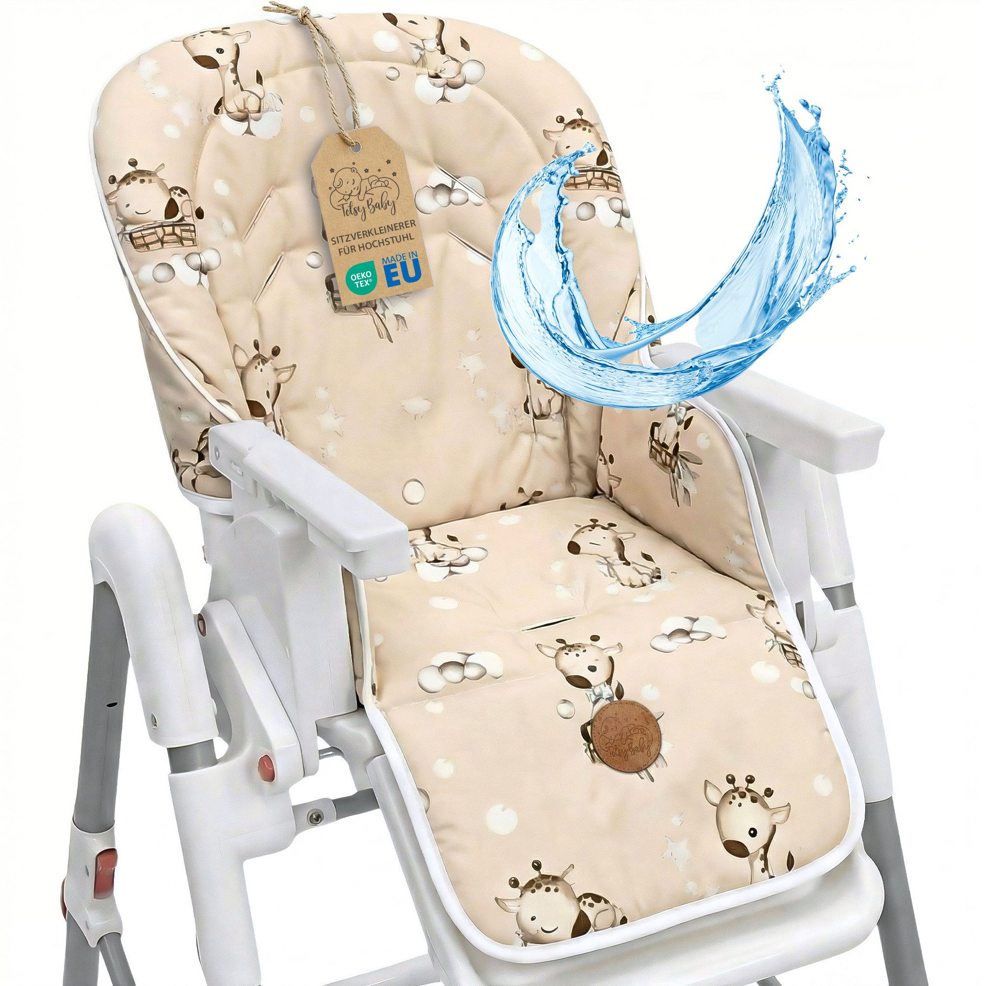 Totsy Baby Sitzverkleinerer für Hochstuhl Baby Sitzkissen Kinderstuhl Cover Sitzauflage Cover