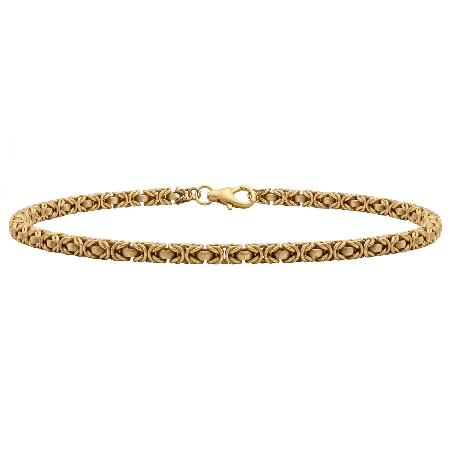 Alpenflüstern Kette mit Anhänger Trachten-Kettengürtel Eleganz (gold-farben matt)