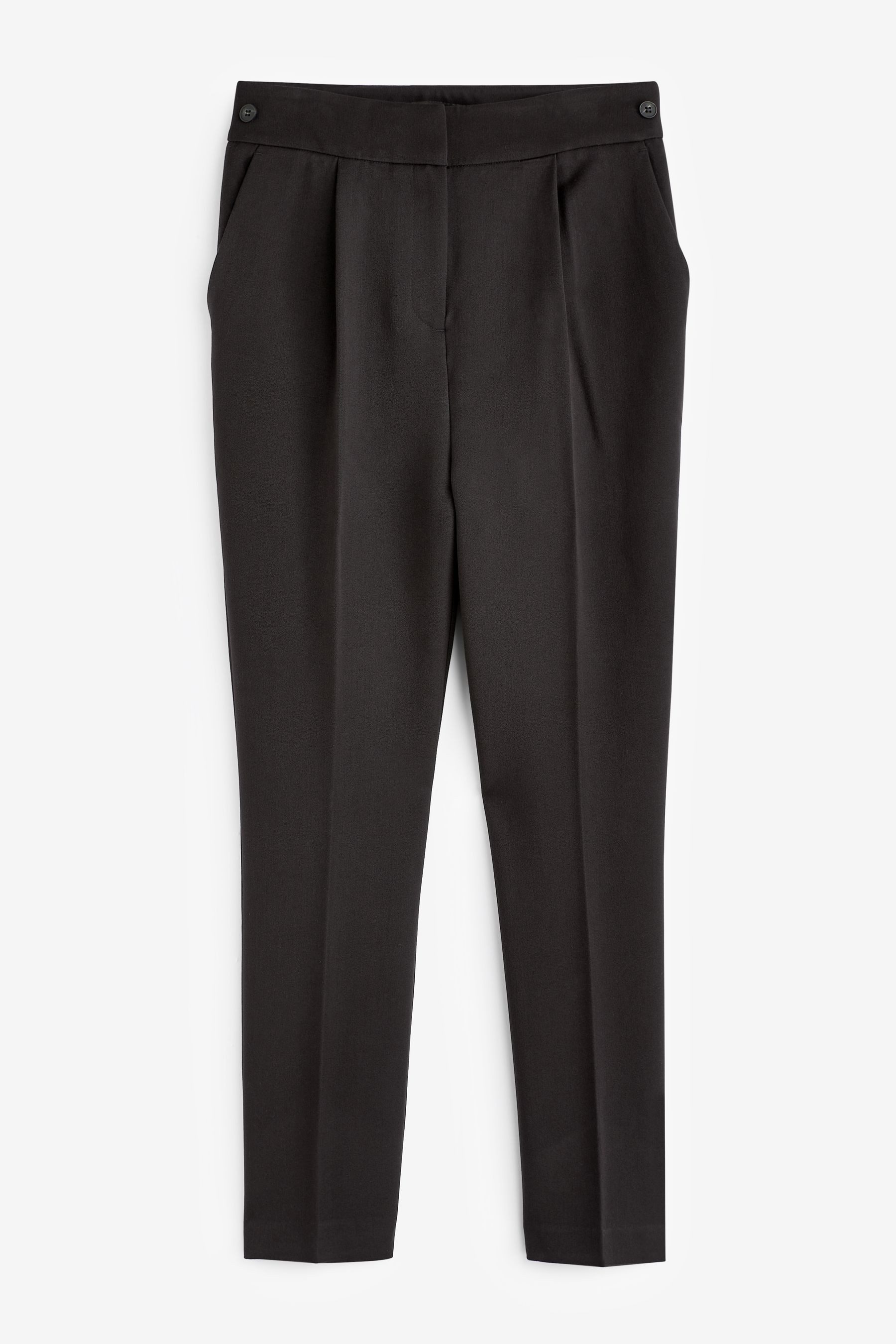 Next Stoffhose Figurbetonte Sanduhr-Hose – Kurzgröße (1-tlg)