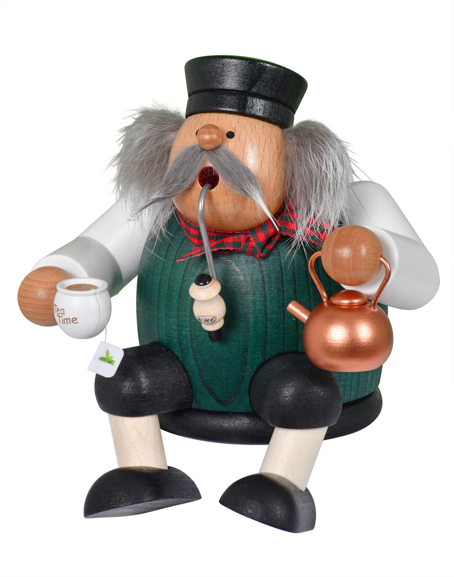 KWO Kunstgewerbe-Werkstätten Olbernhau GmbH Dekofigur KWO - Räuchermann Kan günstig online kaufen