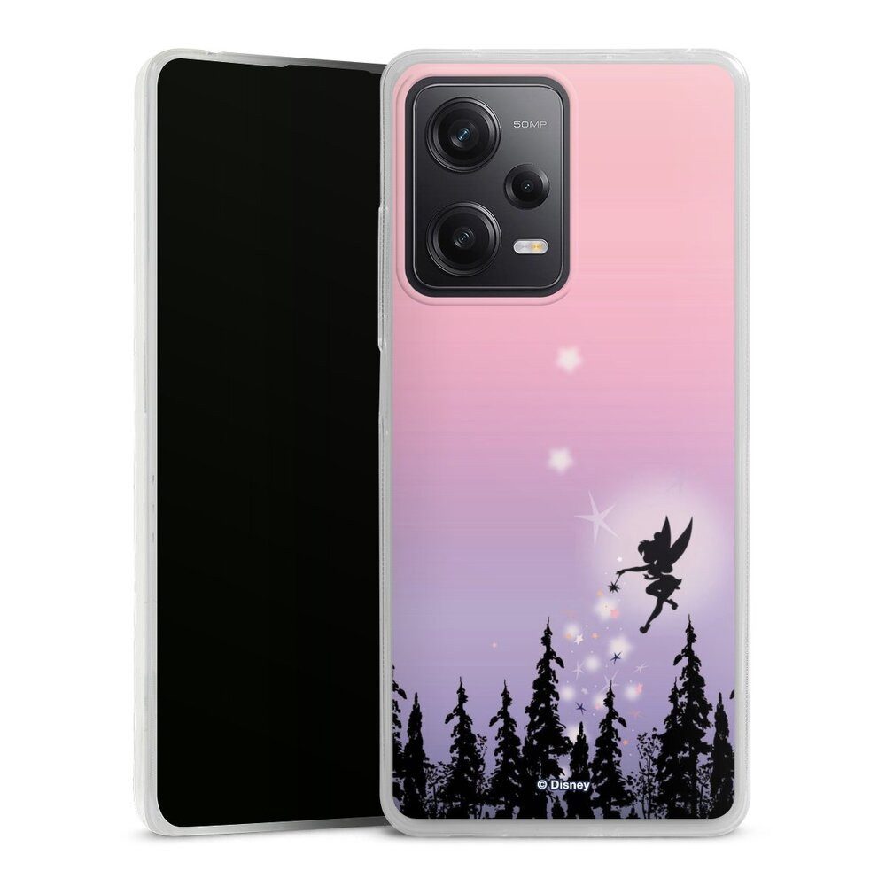 DeinDesign Handyhülle Disney Tinkerbell Offizielles Lizenzprodukt Tinker Bell Woods, Xiaomi Redmi Note 12 Pro 5G Slim Case Silikon Hülle Ultra Dünn