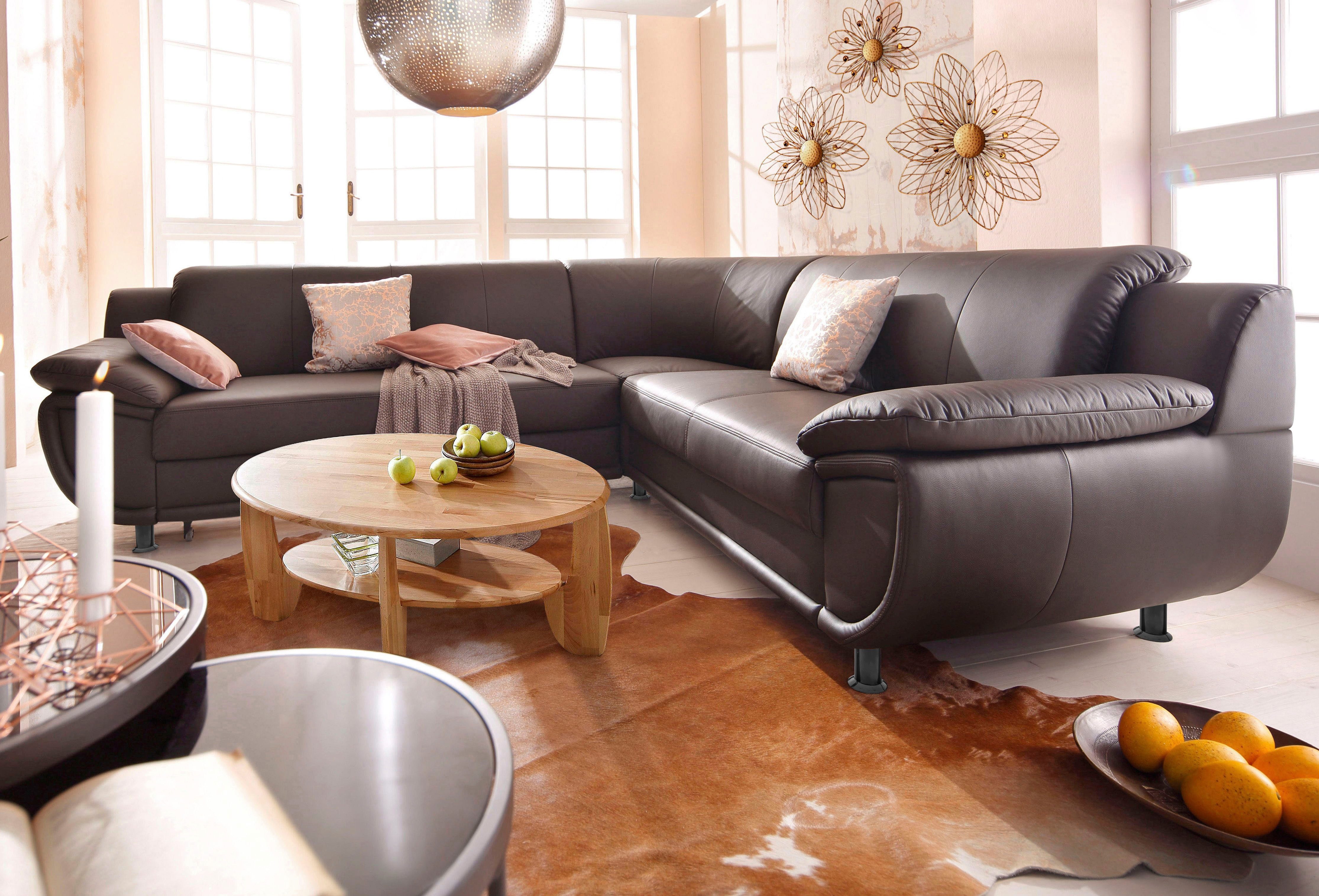 TRENDMANUFAKTUR Ecksofa Rondo wahlweise mit Schlaffunktion, günstig online kaufen