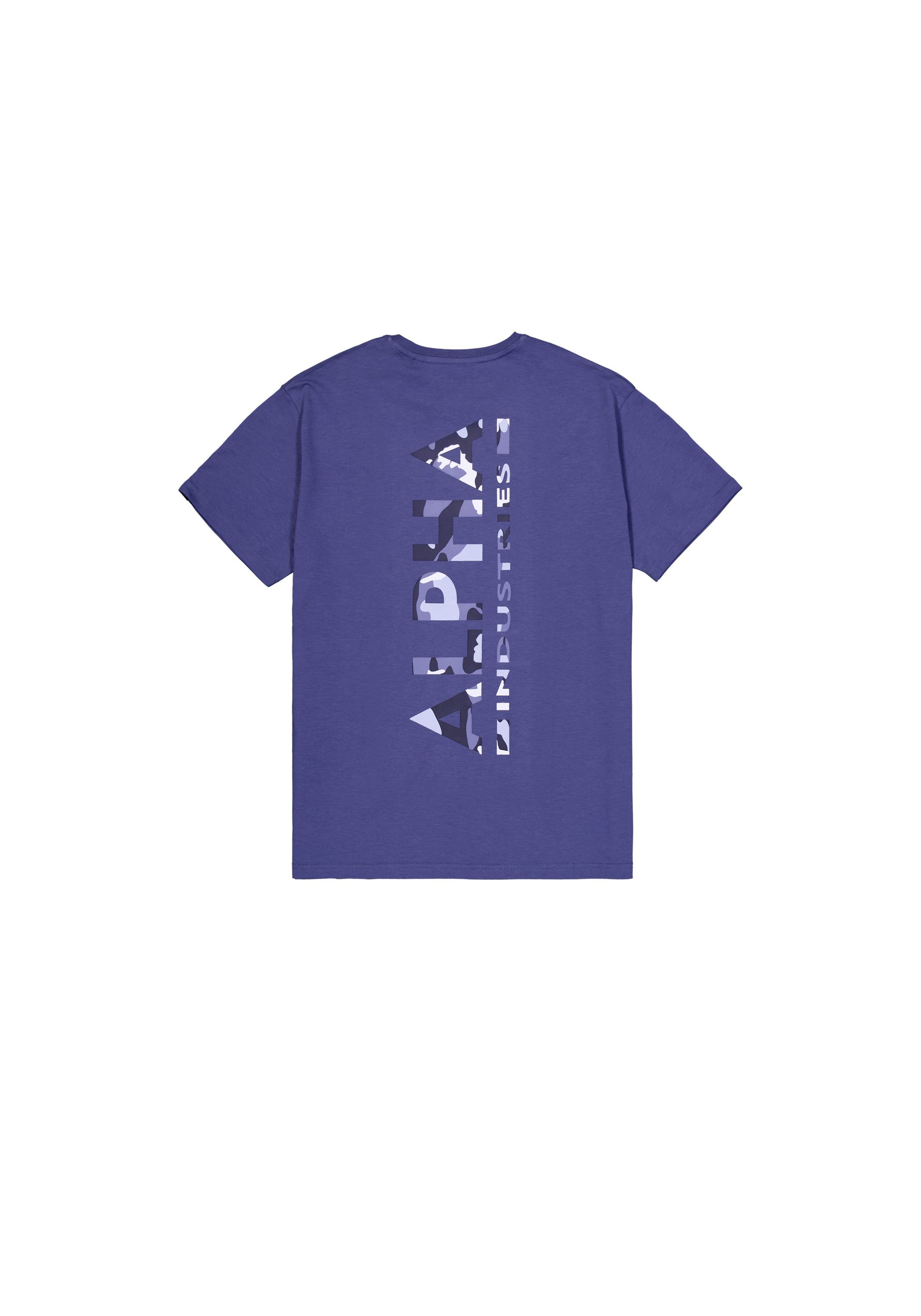 Alpha Industries T-Shirt Backprint T-Shirt Camo Print günstig online kaufen