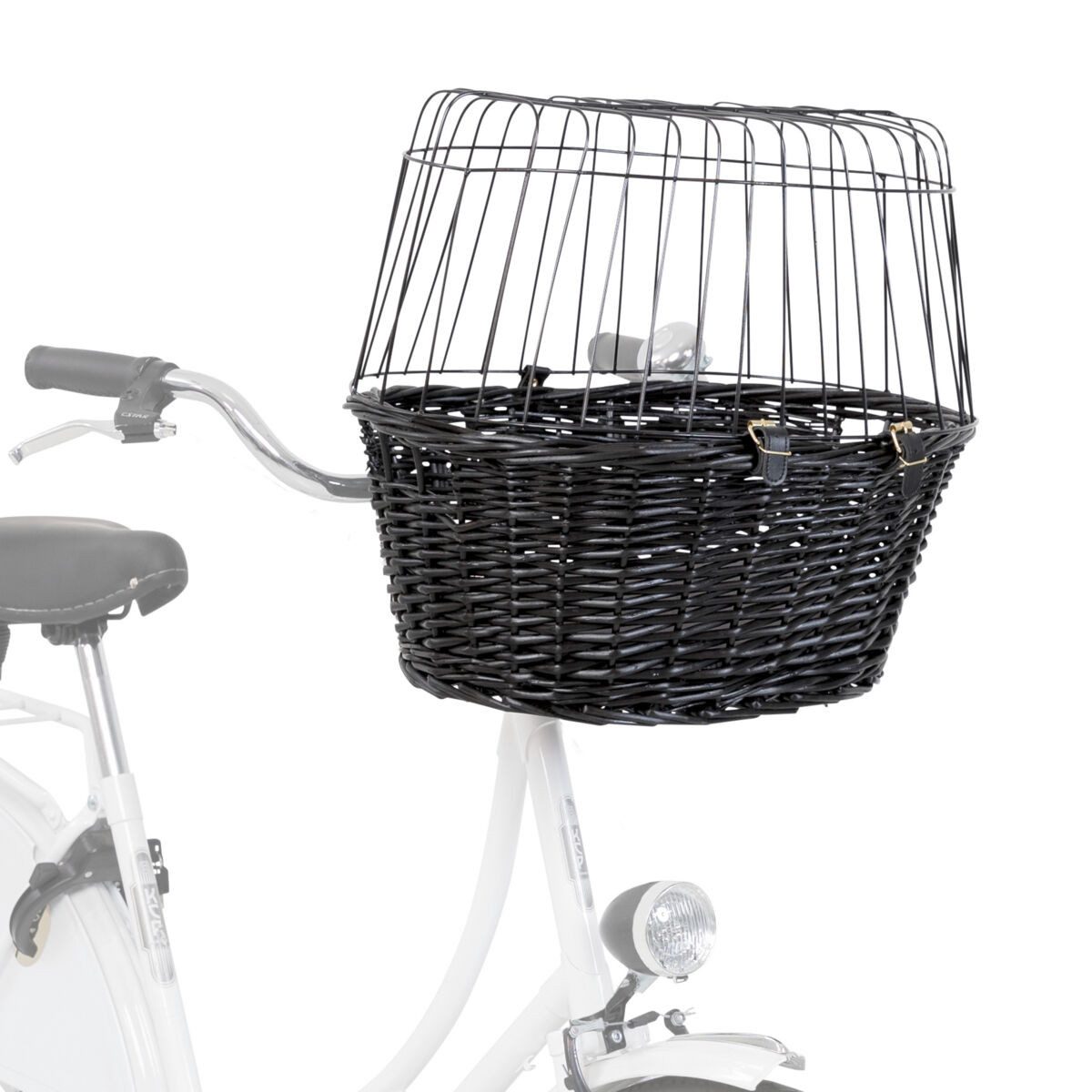 TRIXIE Tierfahrradkorb Hundefahrradkorb - schwarz - 50 × 41 × 35 cm günstig online kaufen