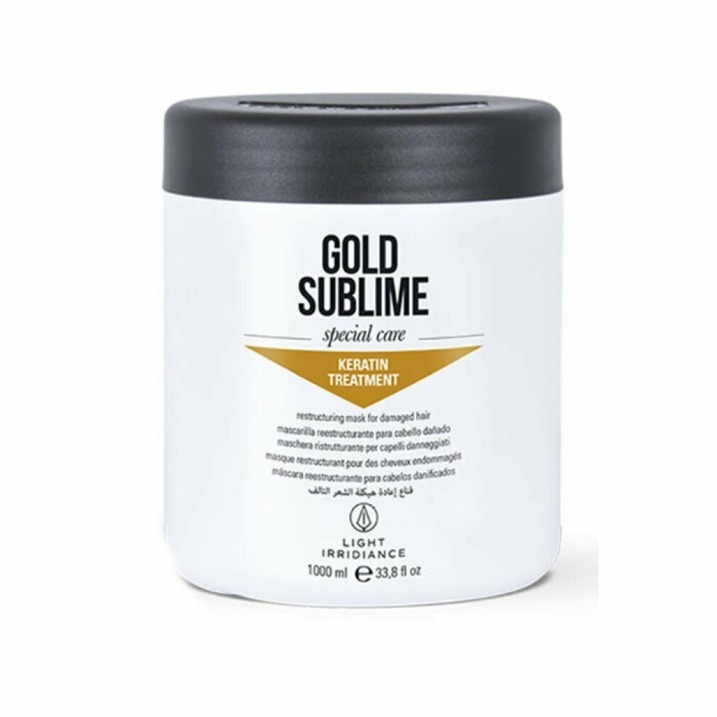 Light Irridiance Haarkur Light Irridiance Gold Sublime Keratin Treatment Mask 1000ml | Haarpflegekuren