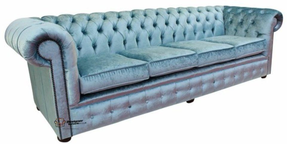 JVmoebel 4-Sitzer, Chesterfield 4 Design 240 cm Couch Sofa Sitzer