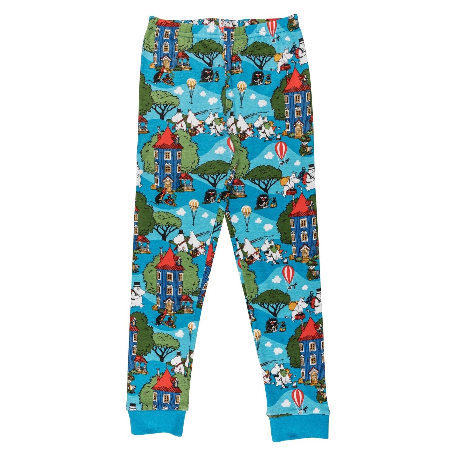 Moomin by Martinex Schlafanzug MOOMIN – Kinder-Pyjama Home Yard Blau