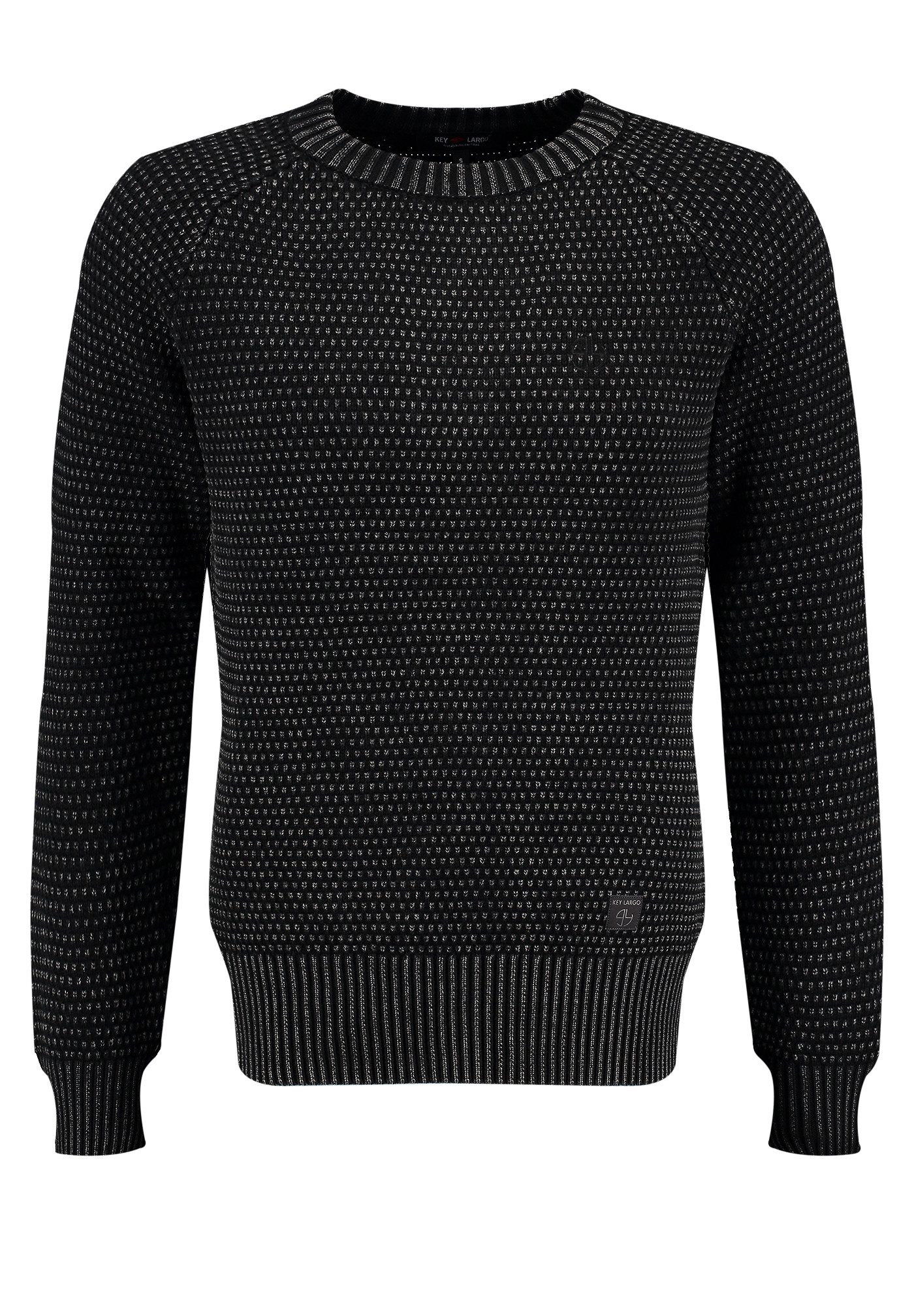 Key Largo Rundhalspullover MST KLROBBIE round günstig online kaufen