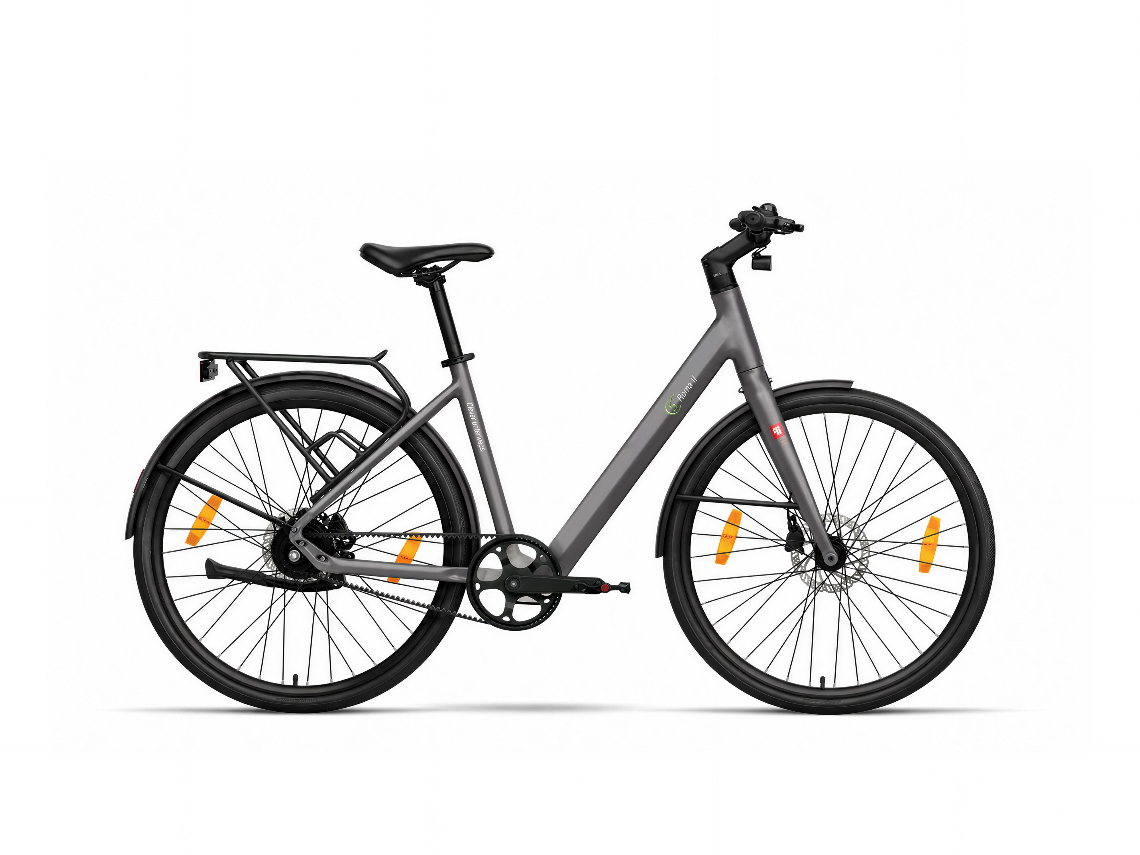 SachsenRAD E-Bike Cityrad C3V Roma II mit intelligenter Unterstützungsstufe, ohne Schaltung, Heckmotor, 360 Wh, nur 16KG ohne Gepäckträger und Schutzblech
