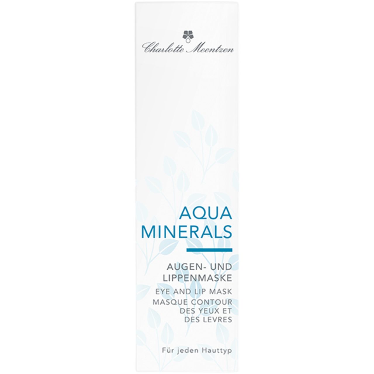Charlotte Meentzen Augenmaske Aqua Minerals Augen- und Lippenmaske, für Alle Hauttypen
