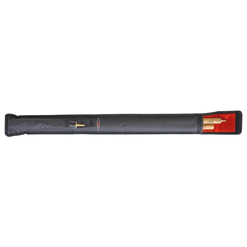 Winsport Billardqueue 1332.02 Queuetasche Easy Tasche schwarz für Pool- und Snookerqueues