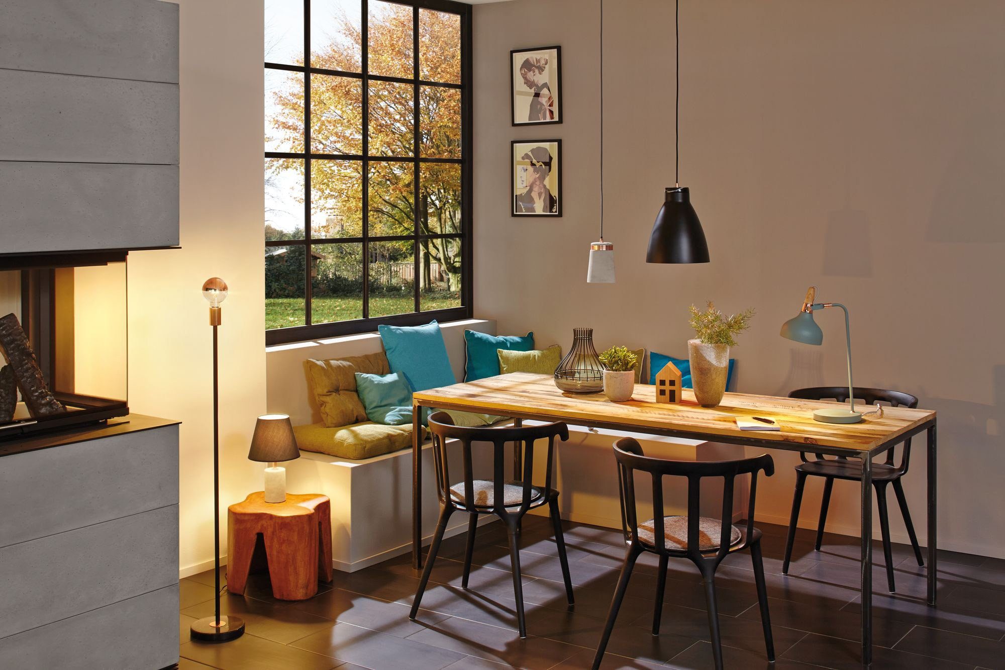 Paulmann LED Stehlampe Nordin, ohne Leuchtmittel, E27