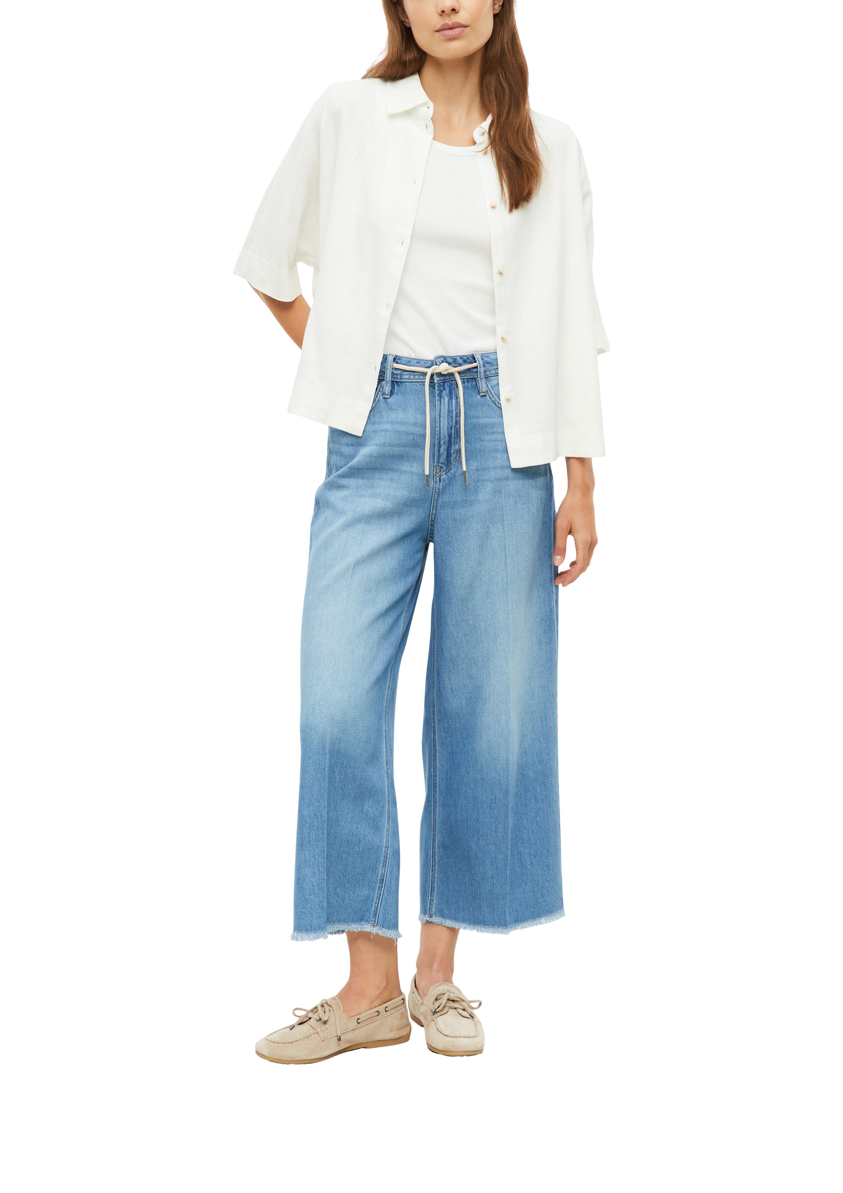 s.Oliver Weite Jeans Jeans Suri im Five-Pocket Style – Bild 3 von 4