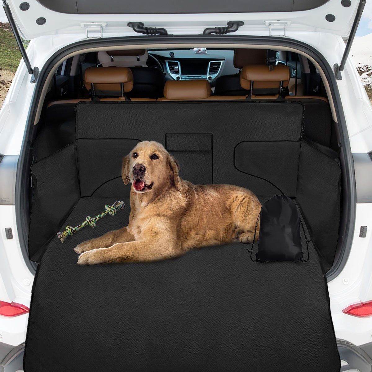 Auto Kofferraum Hunde Schutzdecke 175cm