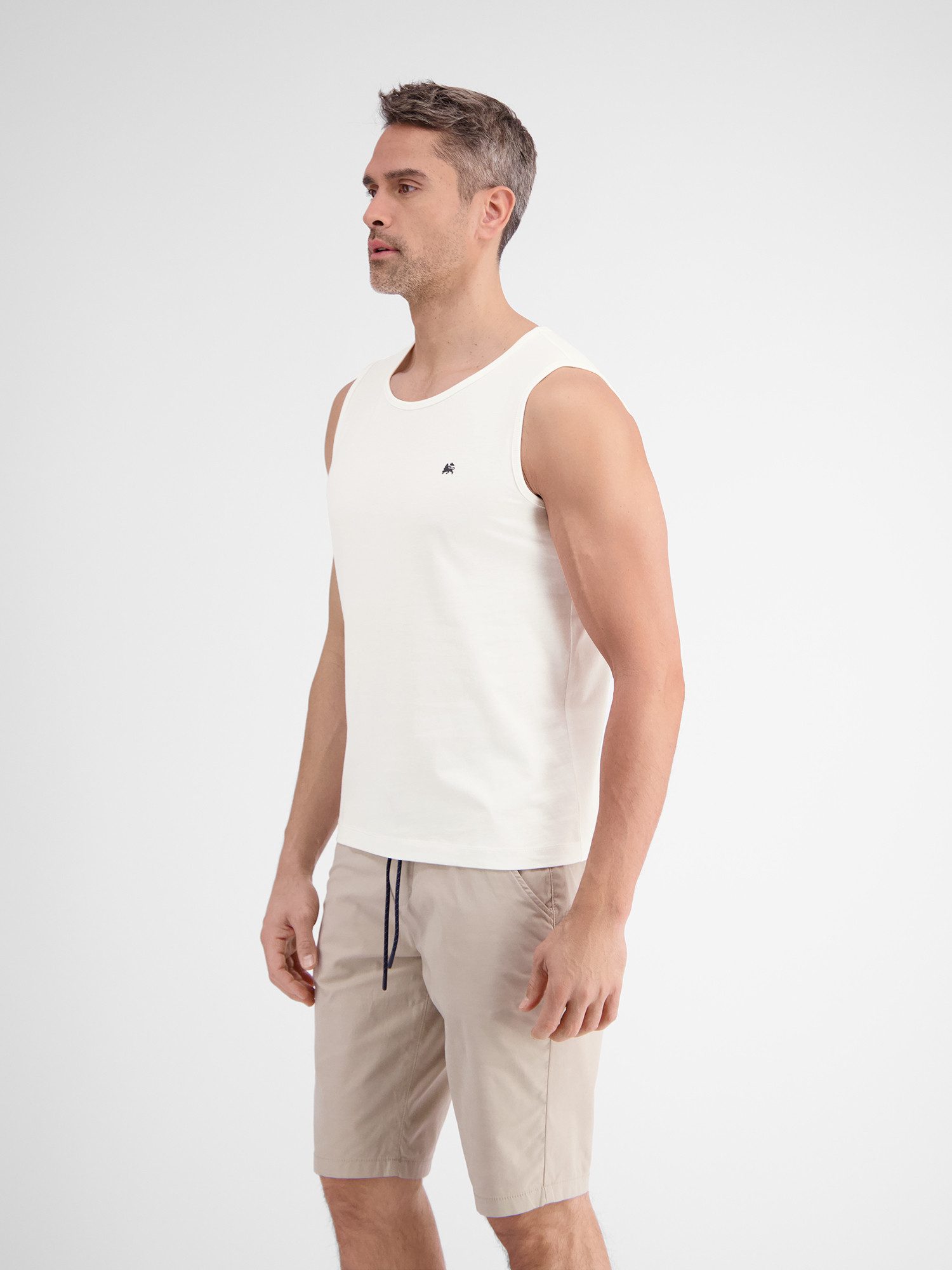 LERROS Muskelshirt LERROS Unifarbenes Tanktop für Herren
