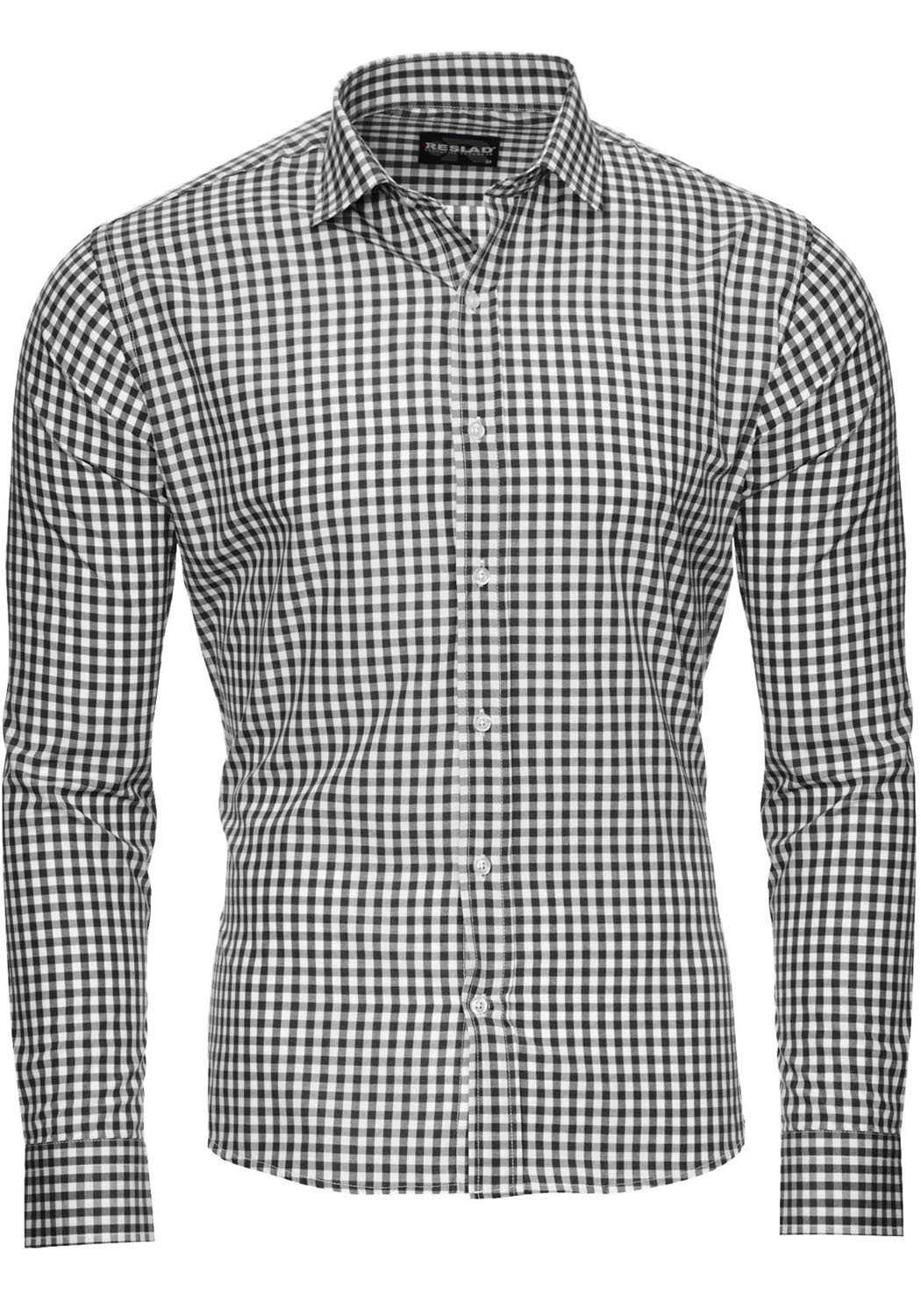 Reslad Businesshemd Reslad Herren Hemd Vichy günstig online kaufen