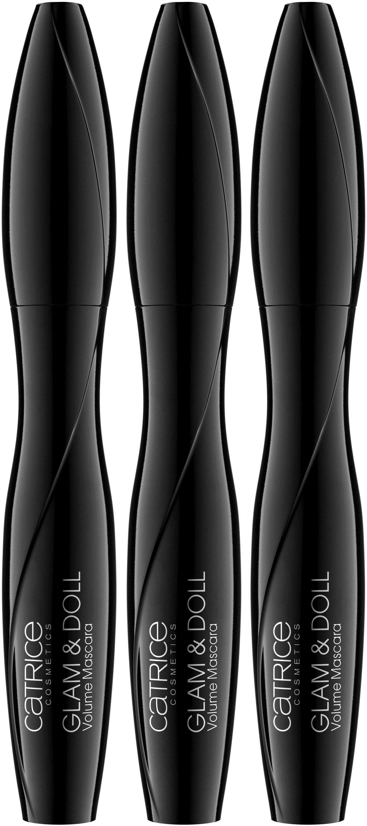 Catrice Mascara Glam&Doll Volume, 3er-Pack