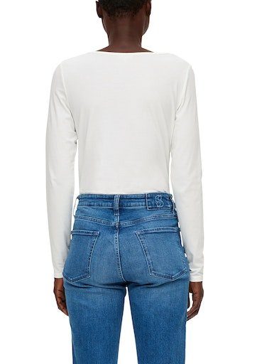 cleanen im Look s.Oliver WHITE Longsleeve