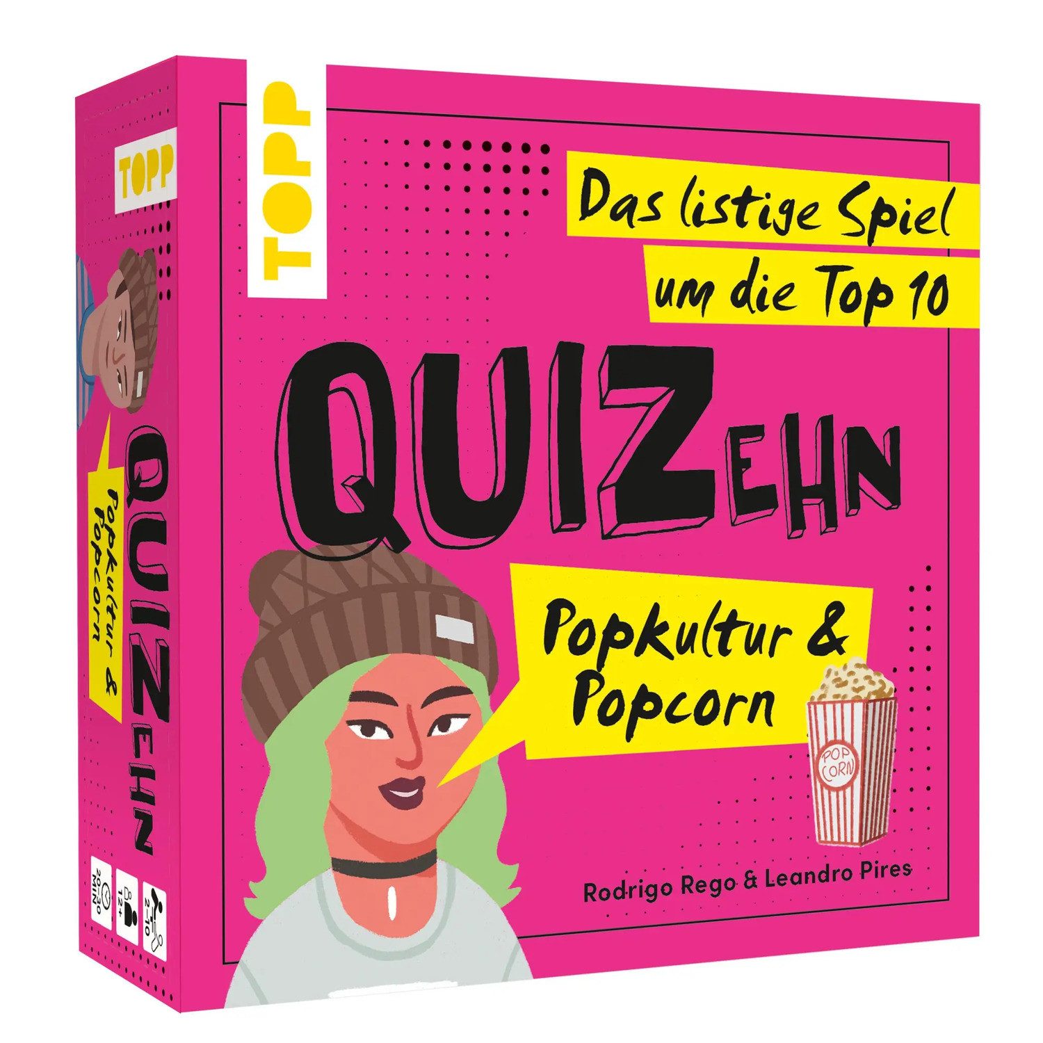Spiel QUIZehn - Popkultur & Popcorn. Das listige Spiel um die Top 10