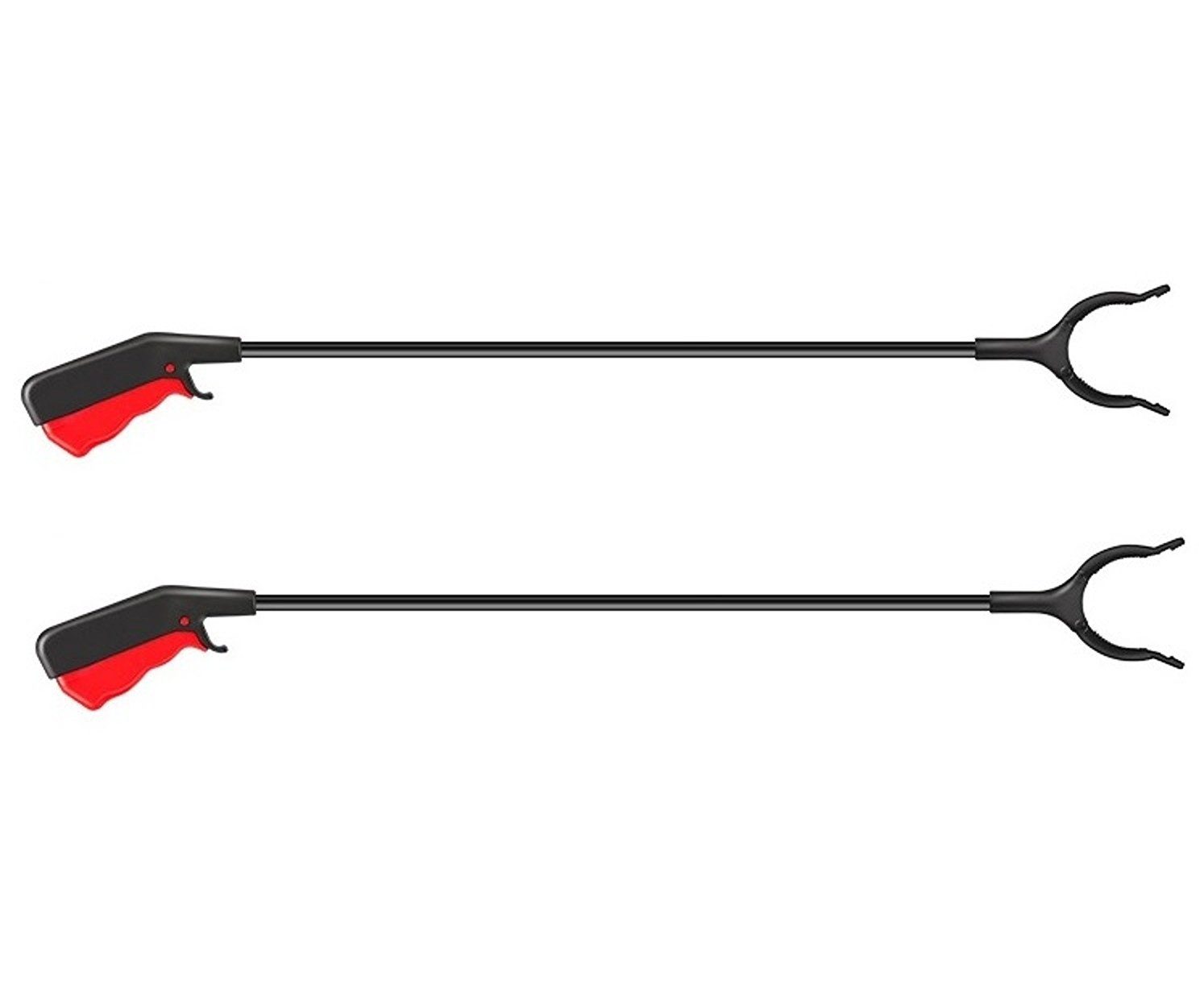 BAYLI Greifzange 2x Greifzange extra lang für Müll, Greifhilfe [100 cm] - Müllzange