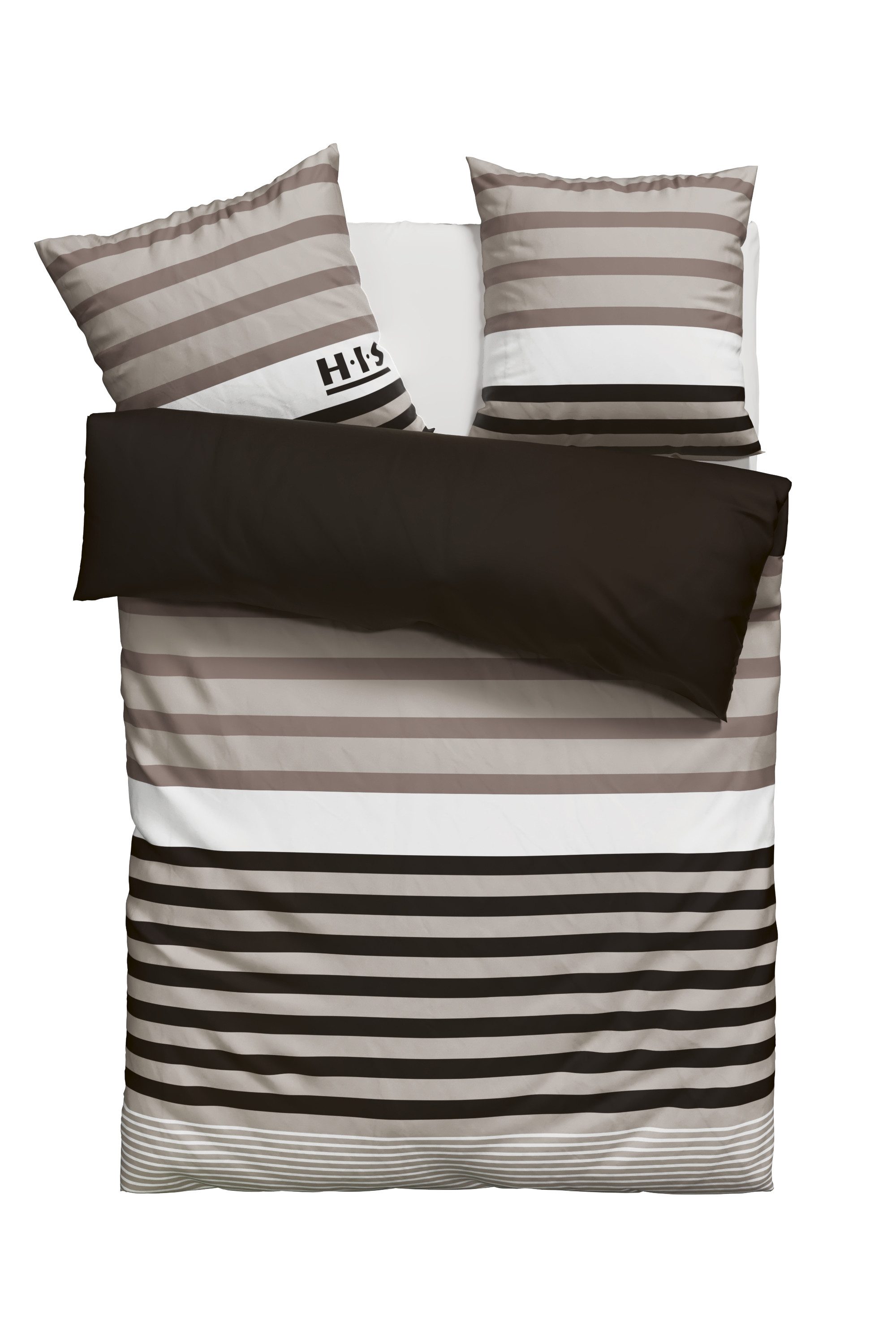 H.I.S Bettwäsche Majoran, Linon, 2 teilig, gestreifte Bettwäsche in verschi günstig online kaufen