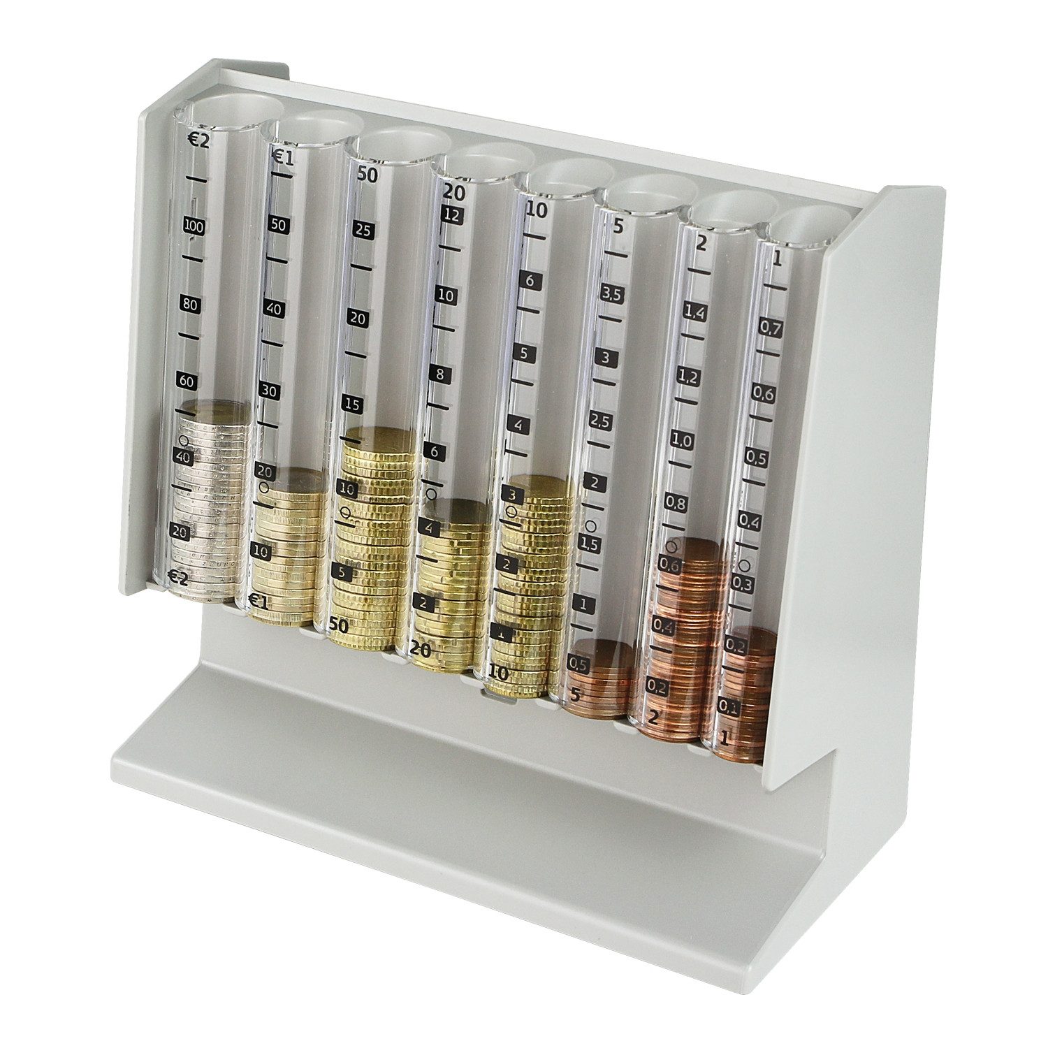 HMF Spardose 4700-07 Euro Münzsortierer Spardose, 21 x 19,5 x 10 cm, Lichtg günstig online kaufen