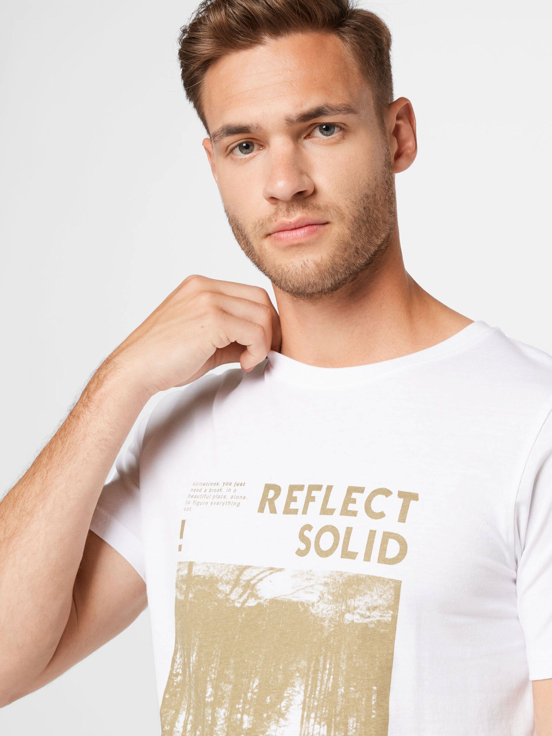 !Solid WHITE Archie (1-tlg) T-Shirt (110601)